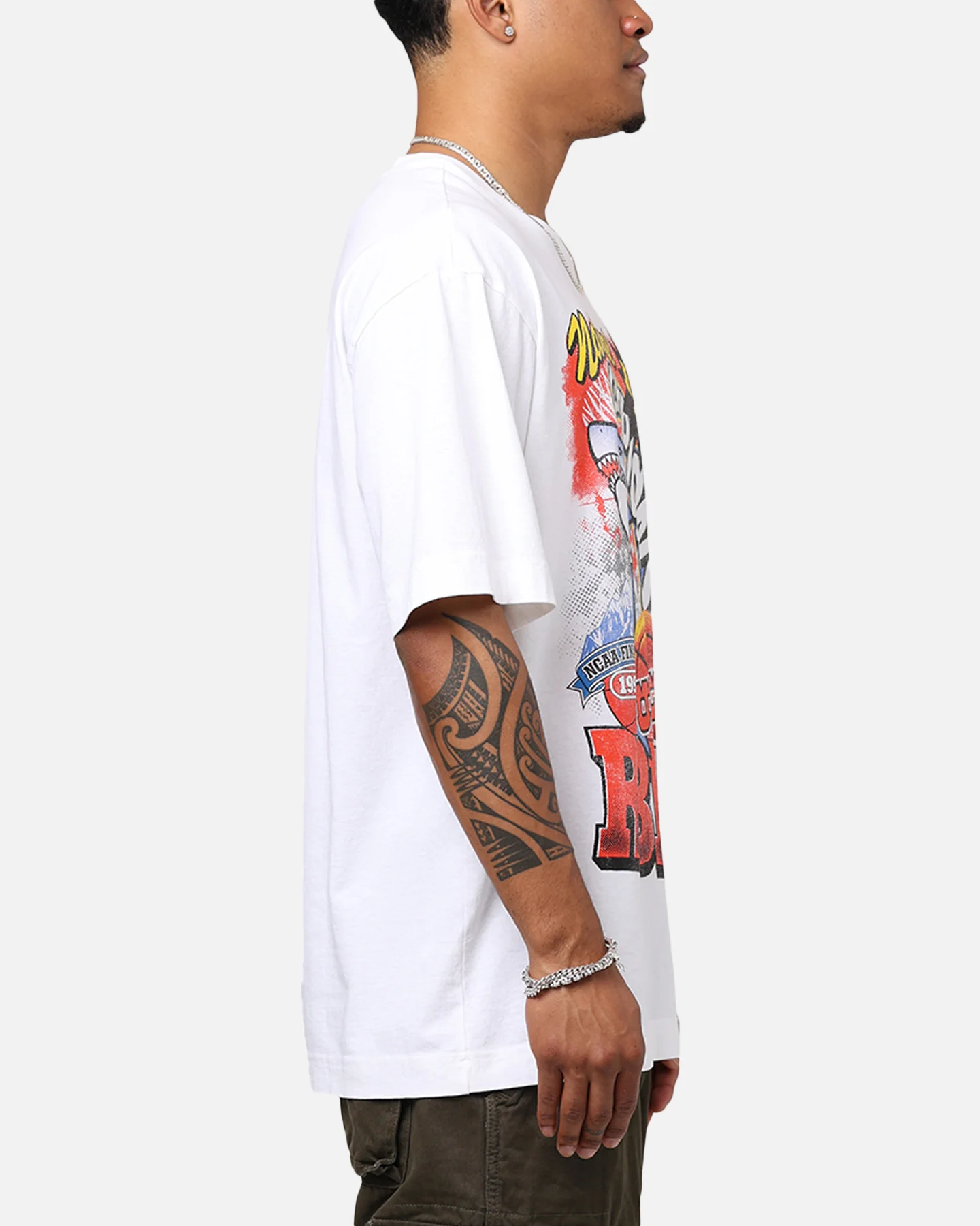 47 Brand 1990 UNLV Rebels Foundation T-Shirt White - Image 4