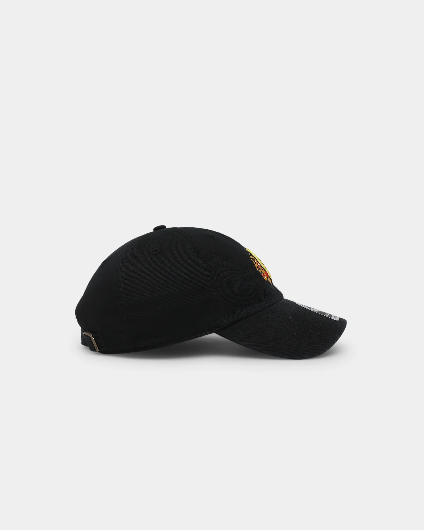 47 Brand Chicago Blackhawks Clean Up Strapback Black - Image 3