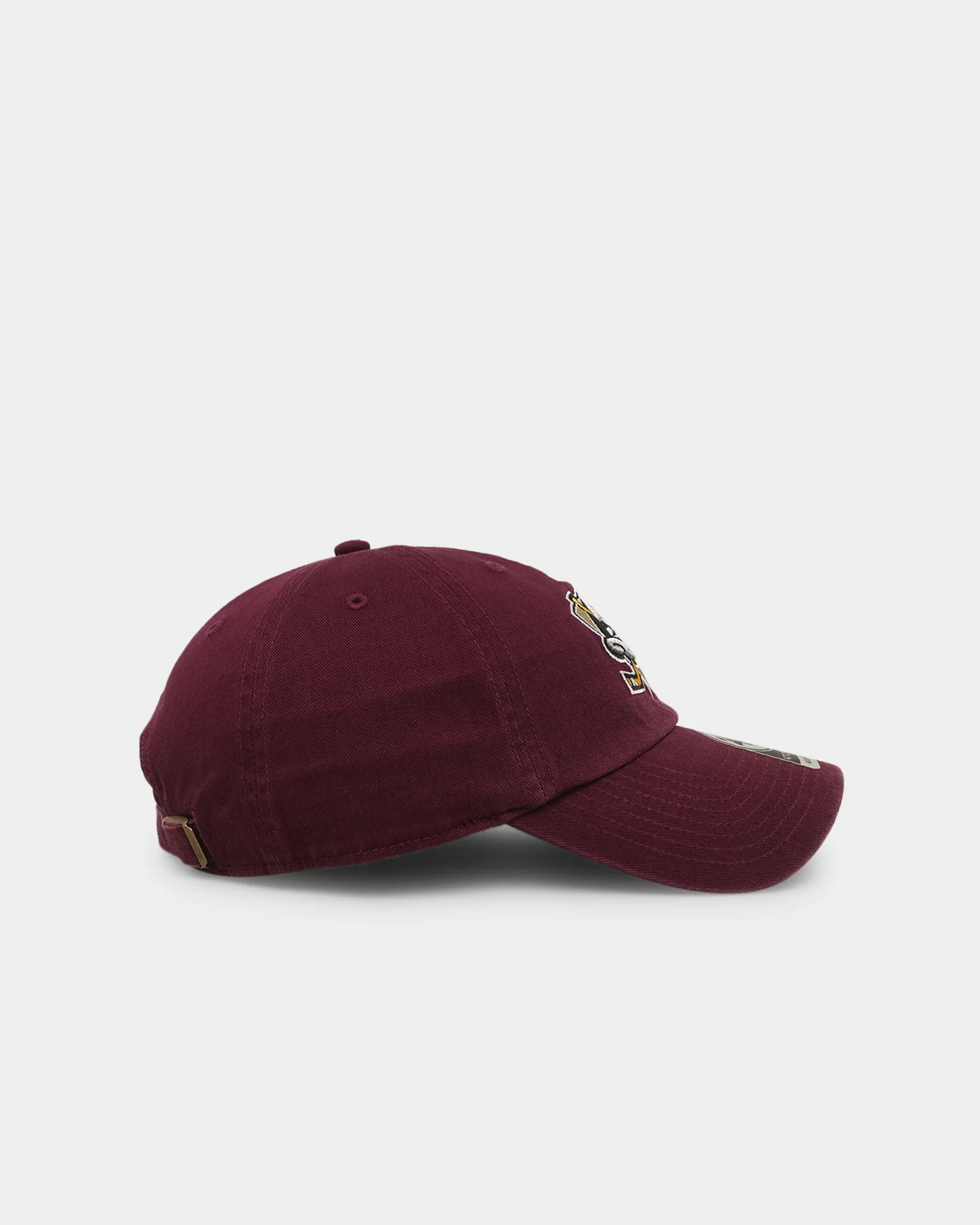 47 Brand Anaheim Ducks 47 Clean Up Strapback Plum - Image 3