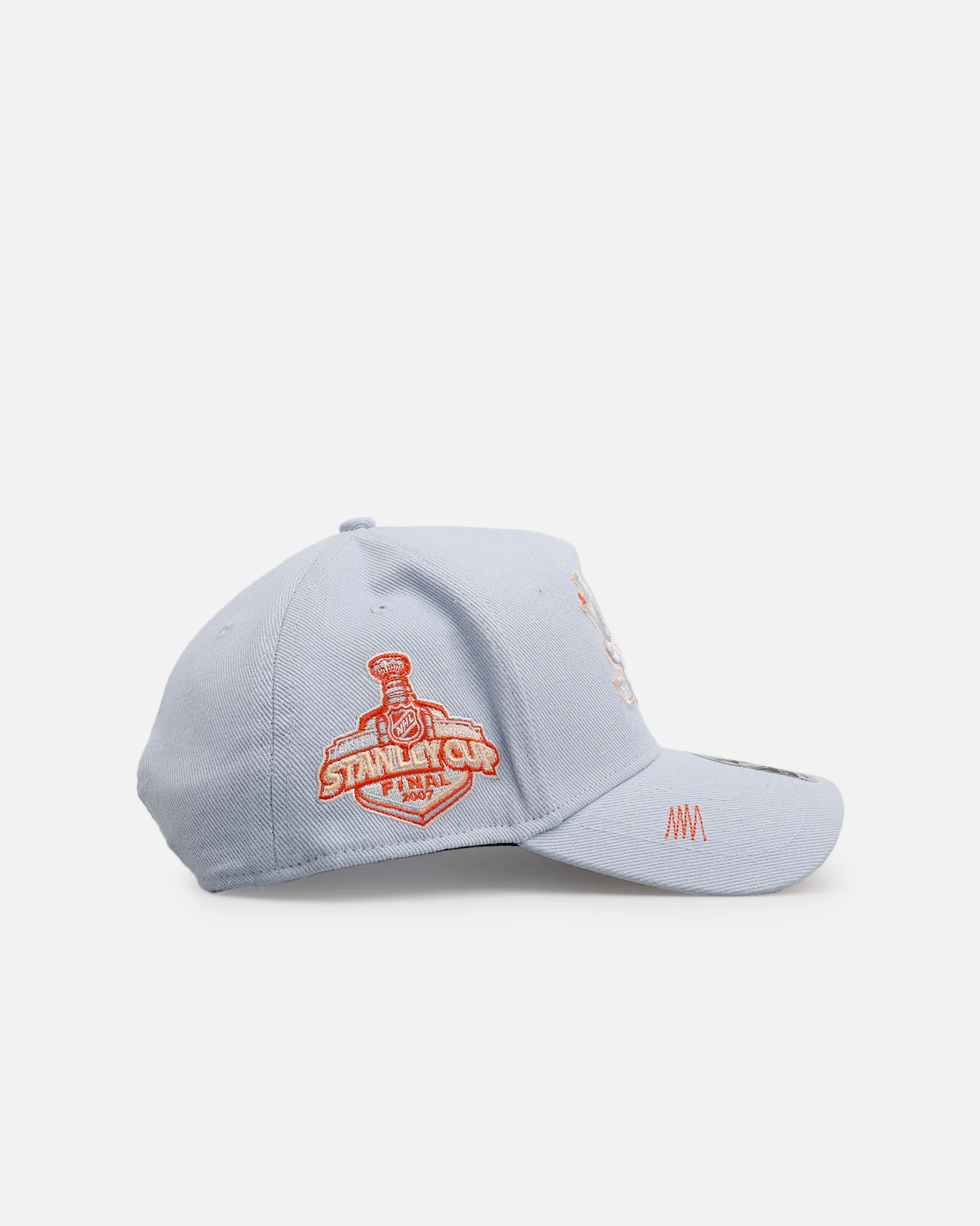 47 Brand Anaheim Ducks 'Overstitch' 47 Offside Snapback Light Blue - Image 3