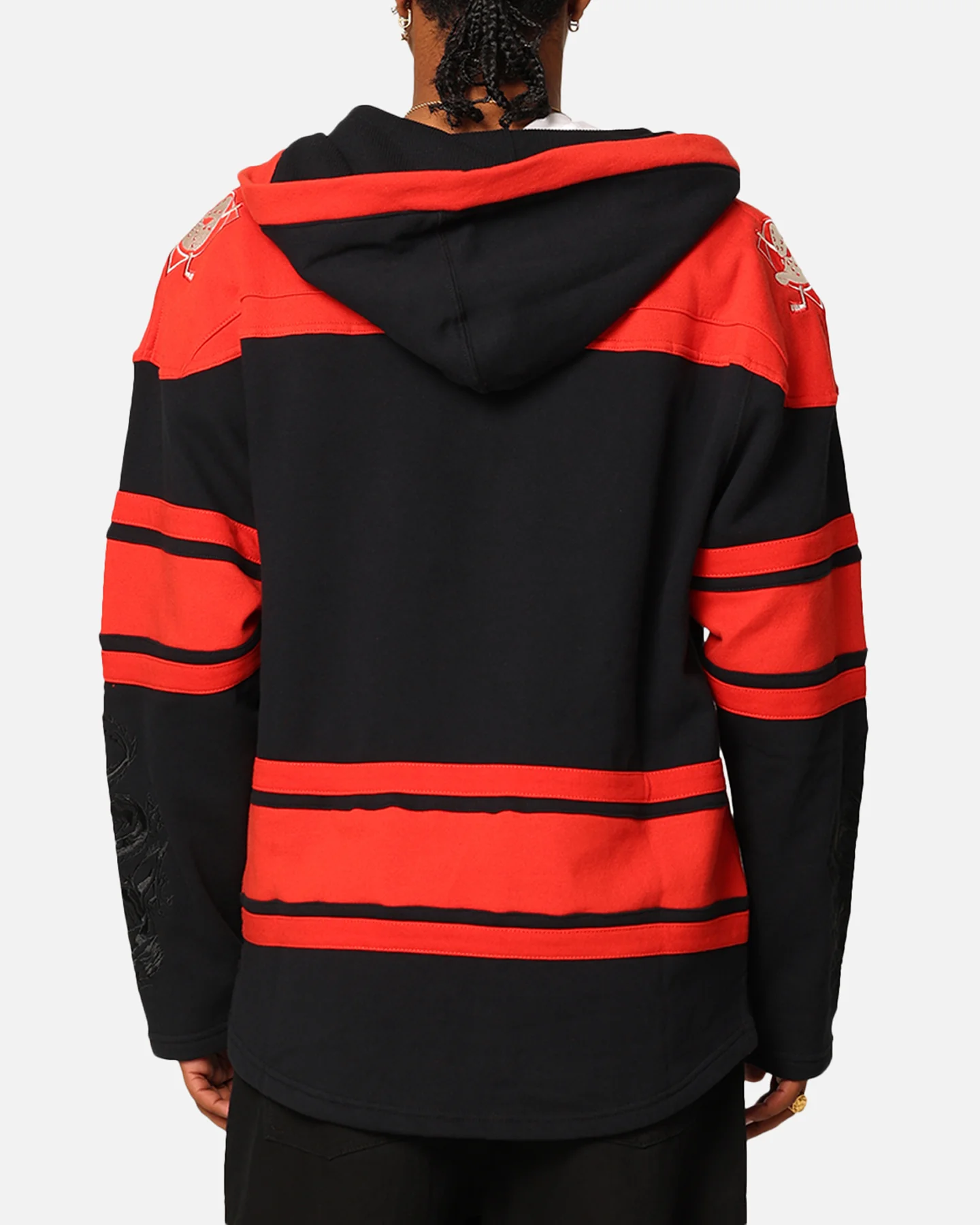 47 Brand Anaheim Ducks 'Year Of The Dragon' Lacer Hoodie Jet Black - Image 3