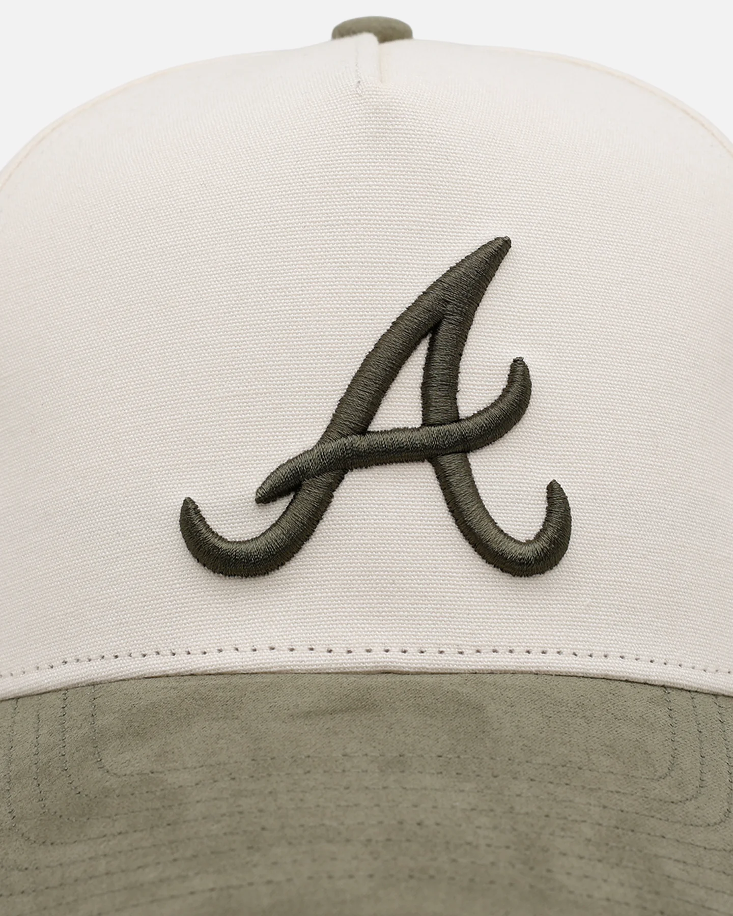 47 Brand Atlanta Braves 'Bottle Green 2.0' 47 Offside Snapback Natural - Image 5
