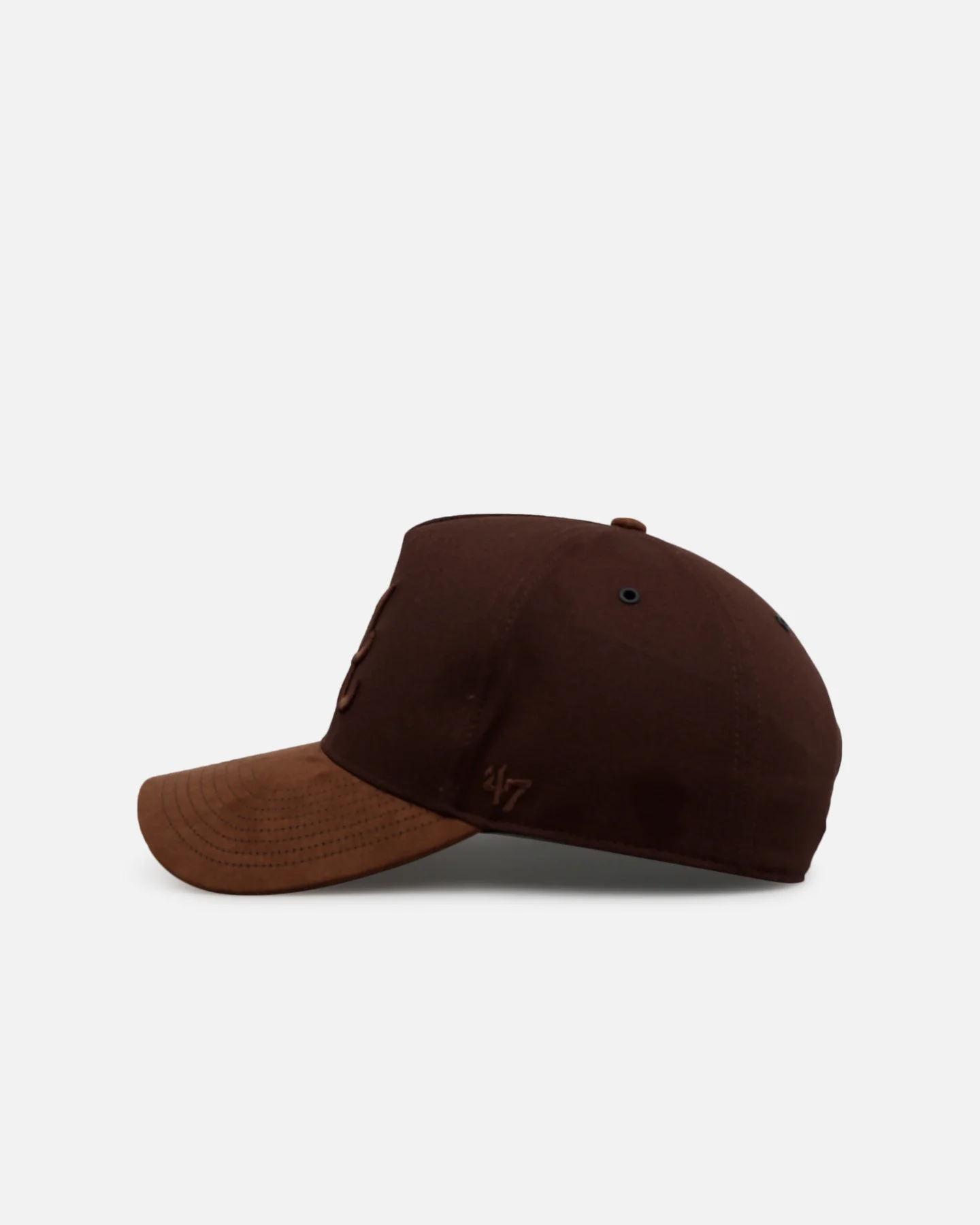 47 Brand Atlanta Braves 'Chocolate Pie' Offside Snapback Chocolate - Image 4