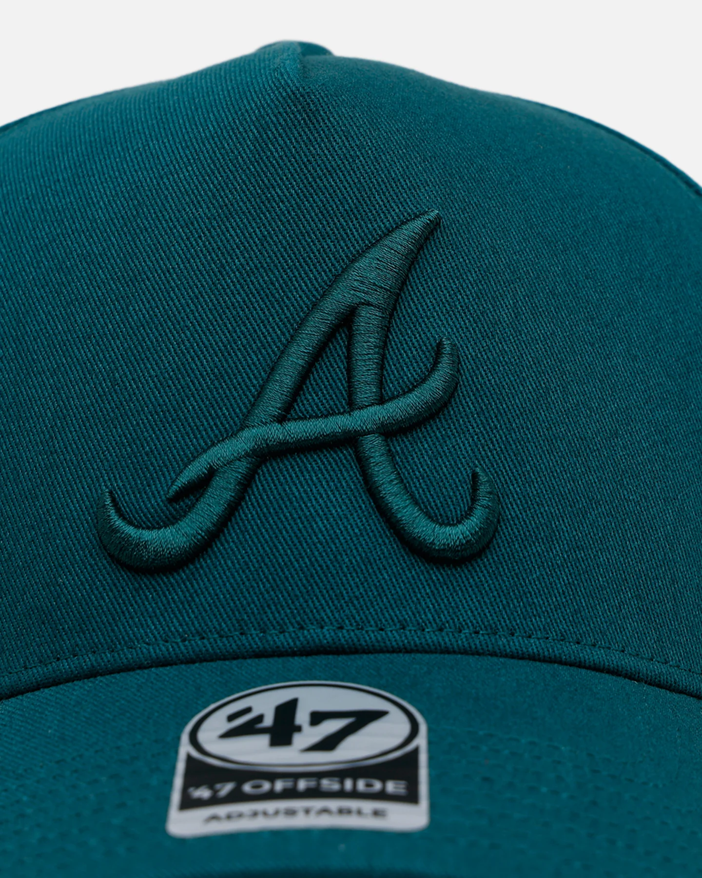47 Brand Atlanta Braves 'Pacific Green' 47 Offside Snapback Pacific Green - Image 5