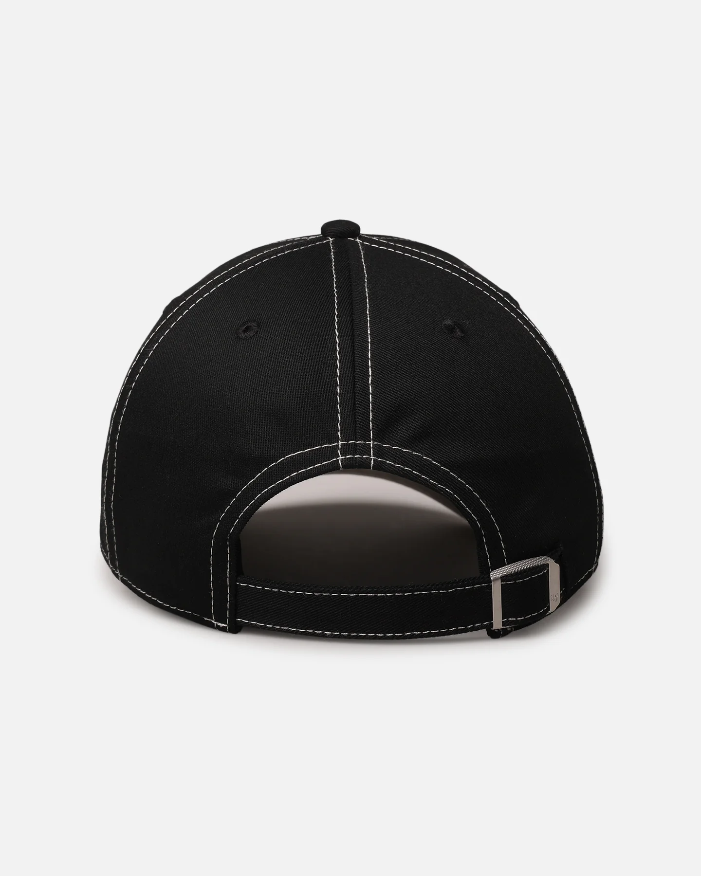 47 Brand Chicago White Sox 'Contrast Stitch' 47 Clean Up Strapback Black/Bone - Image 2