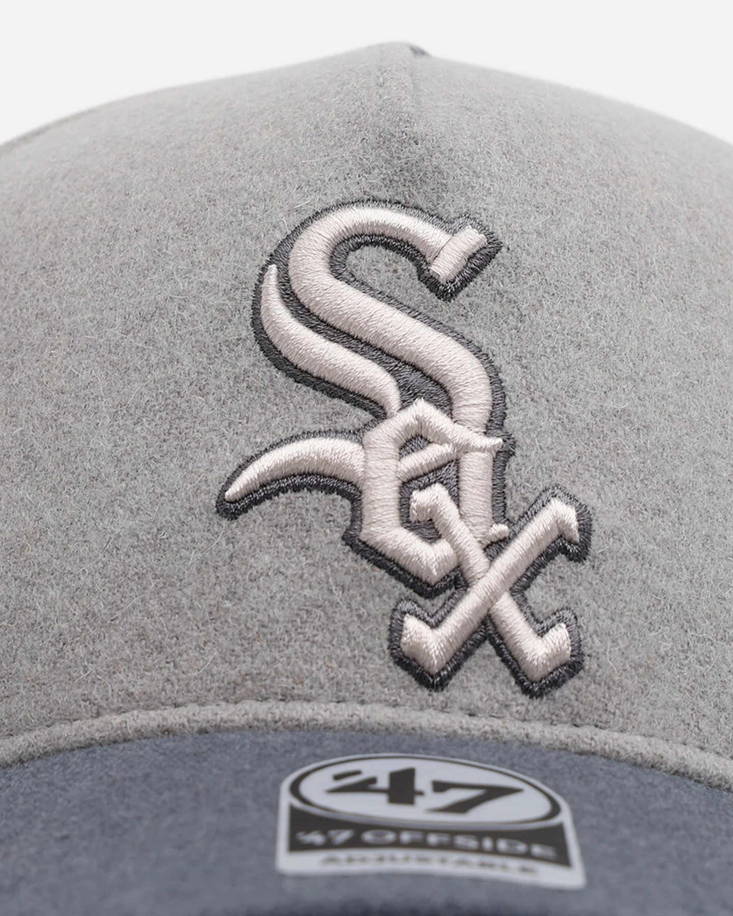 47 Brand Chicago White Sox 'Shades Of Gray' 47 Offside Snapback Cement - Image 6