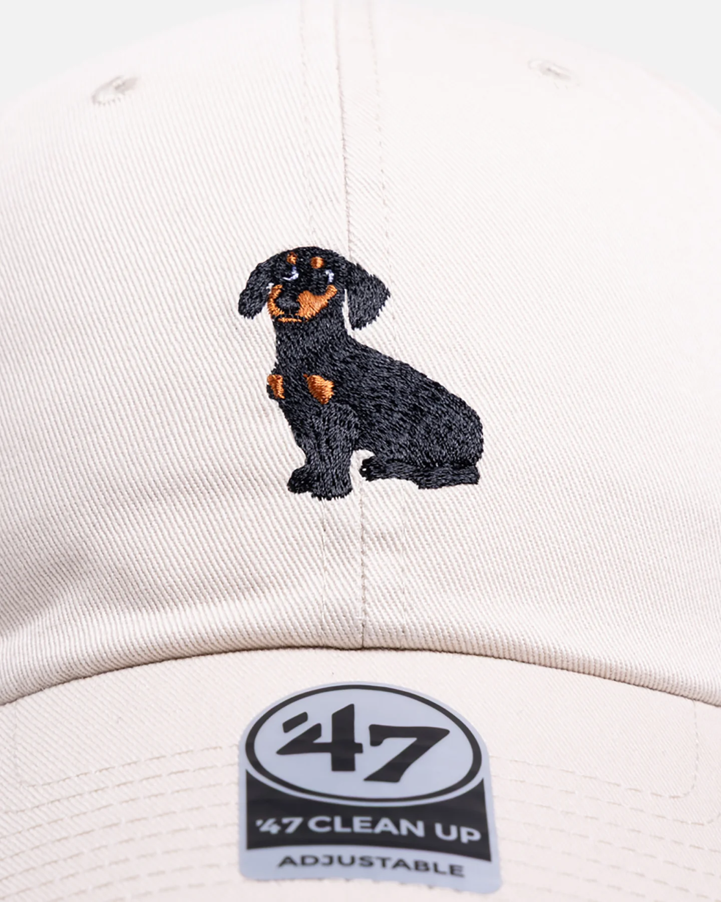 47 Brand Dachshund Icon 47 Clean Up Strapback Stone - Image 5