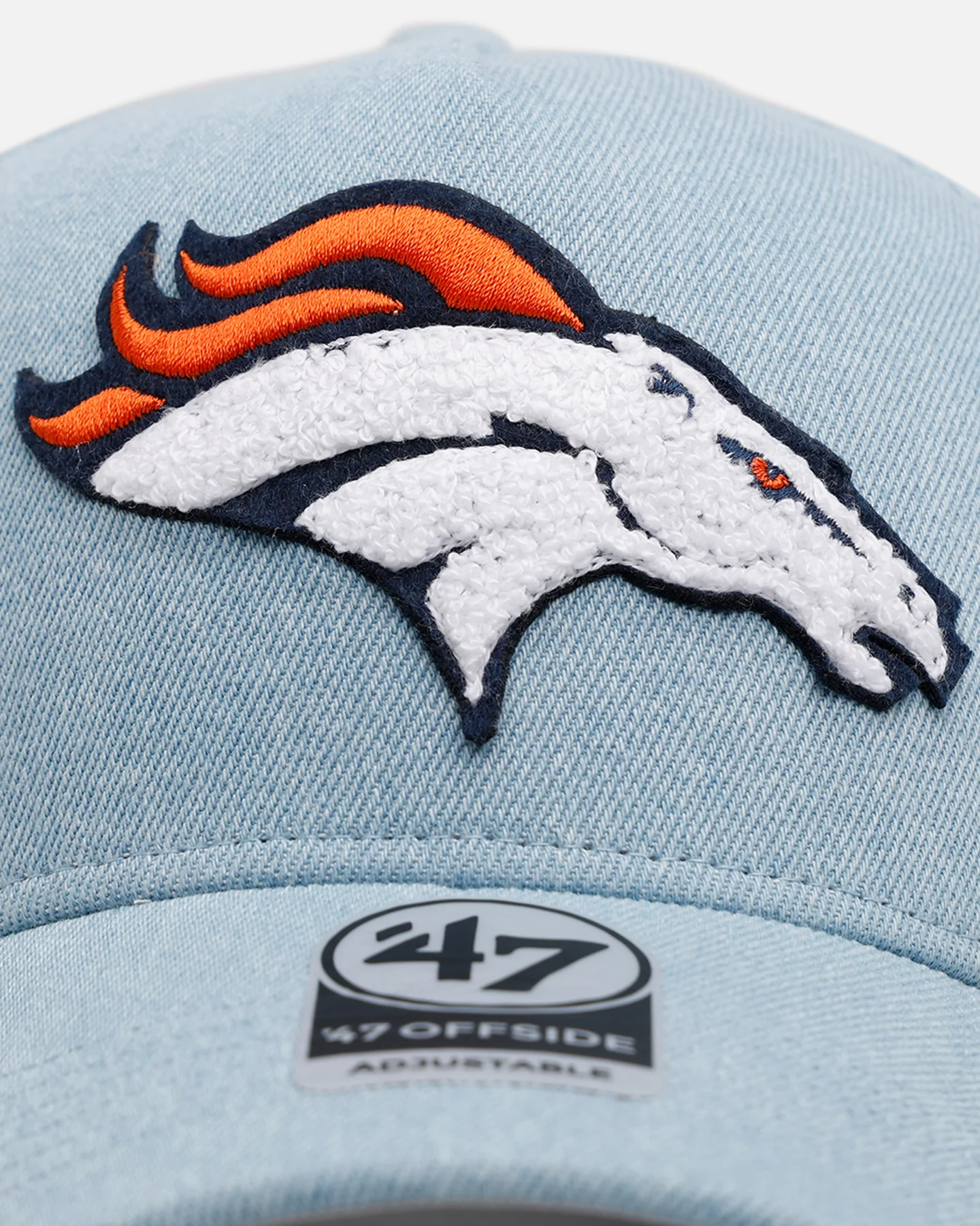47 Brand Denver Broncos 'Denim Chenille' 47 Offside Strapback Denim - Image 5