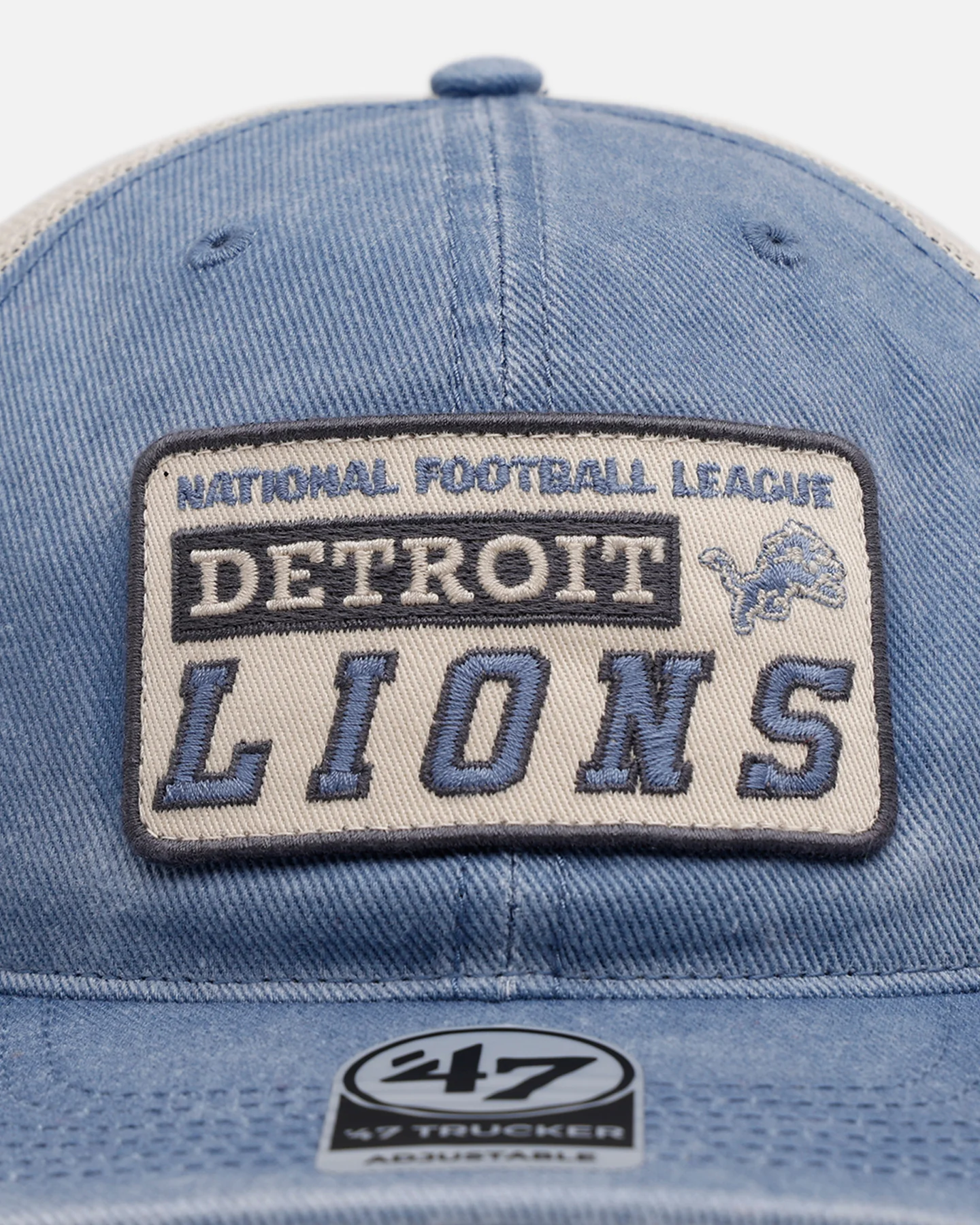 47 Brand Detroit Lions 'Canteen' '47 Trucker Snapback Blue - Image 5