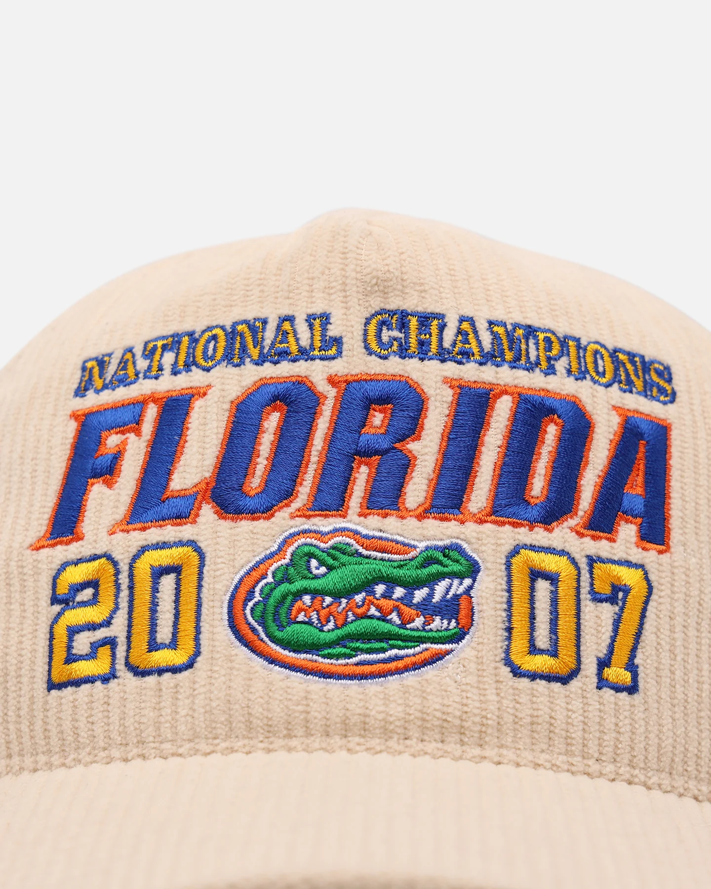47 Brand Florida 'College Champs' 2007 Champs Hitch Snapback Natural - Image 5
