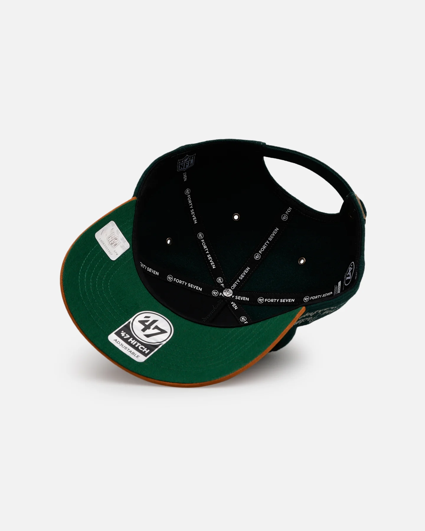47 Brand Green Bay Packers 'Golden Age' 47 Hitch Strapback Dark Green - Image 7