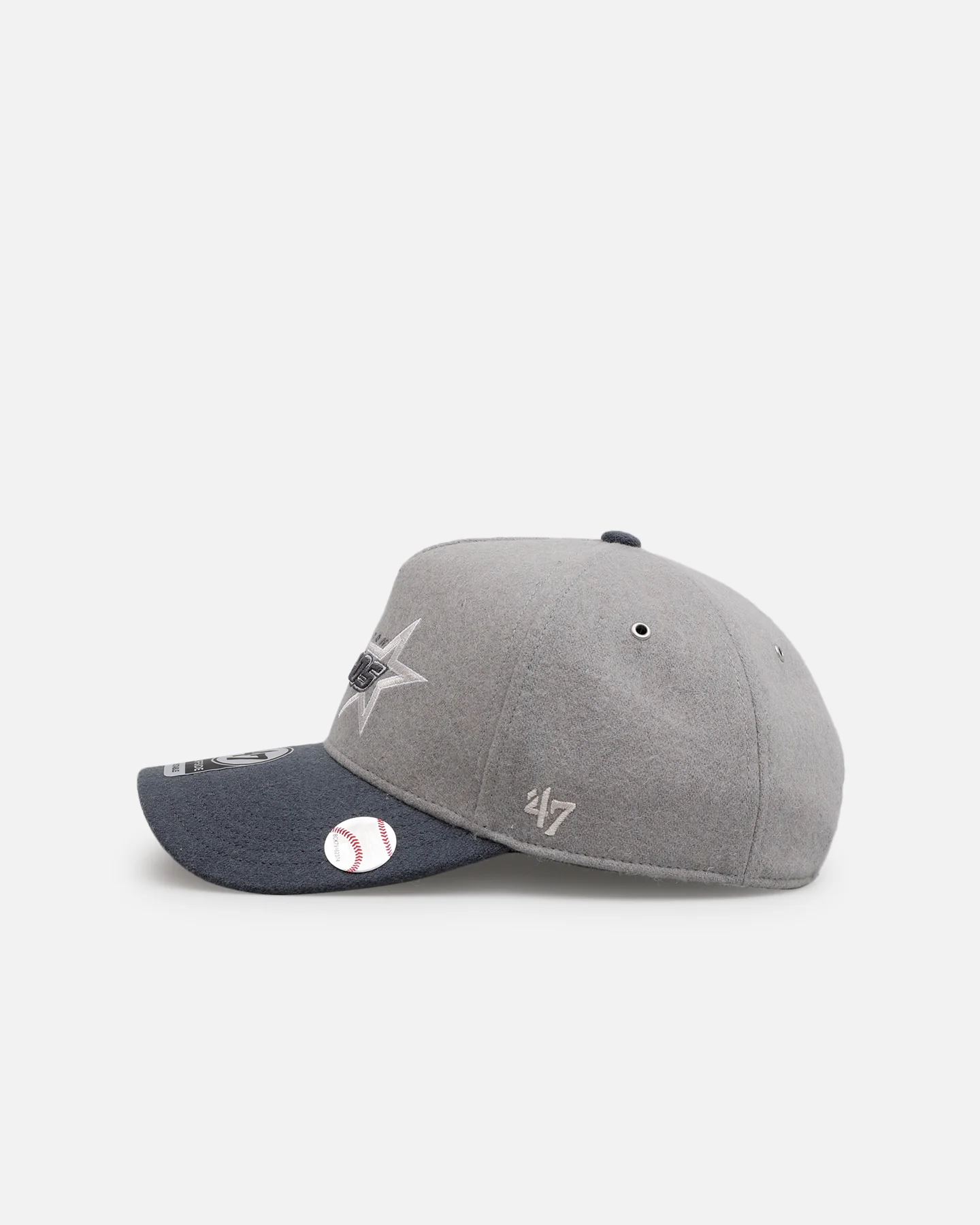 47 Brand Houston Astros 'Shades Of Gray' 47 Offside Snapback Cement - Image 5