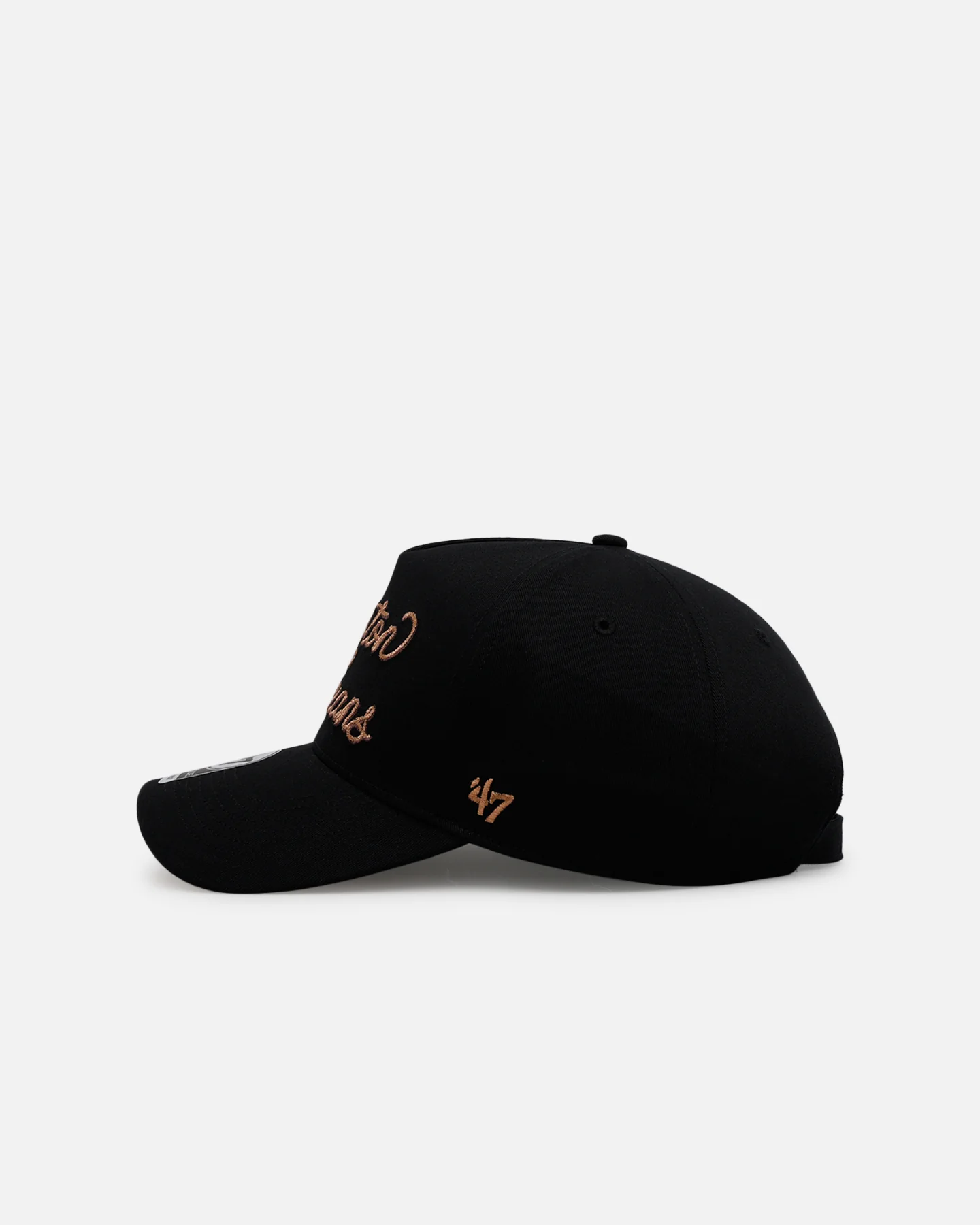 47 Brand Houston Texans 'Round Em Up' '47 Offside Strapback Black - Image 4