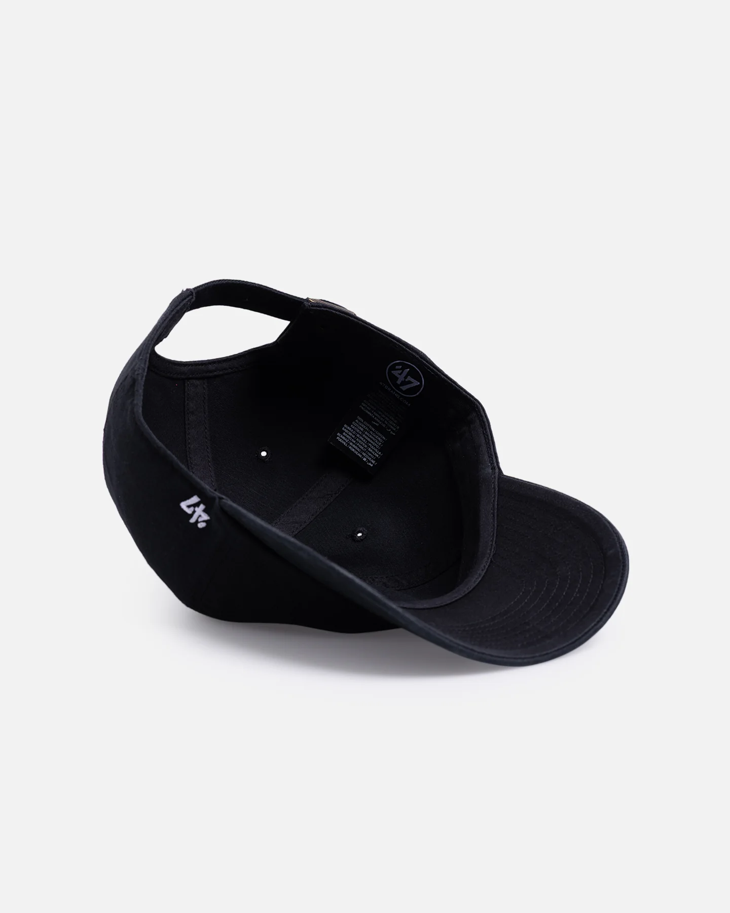 47 Brand Jack Russell Terrier 'Dog Collection' 47 Clean Up Strapback Black - Image 6