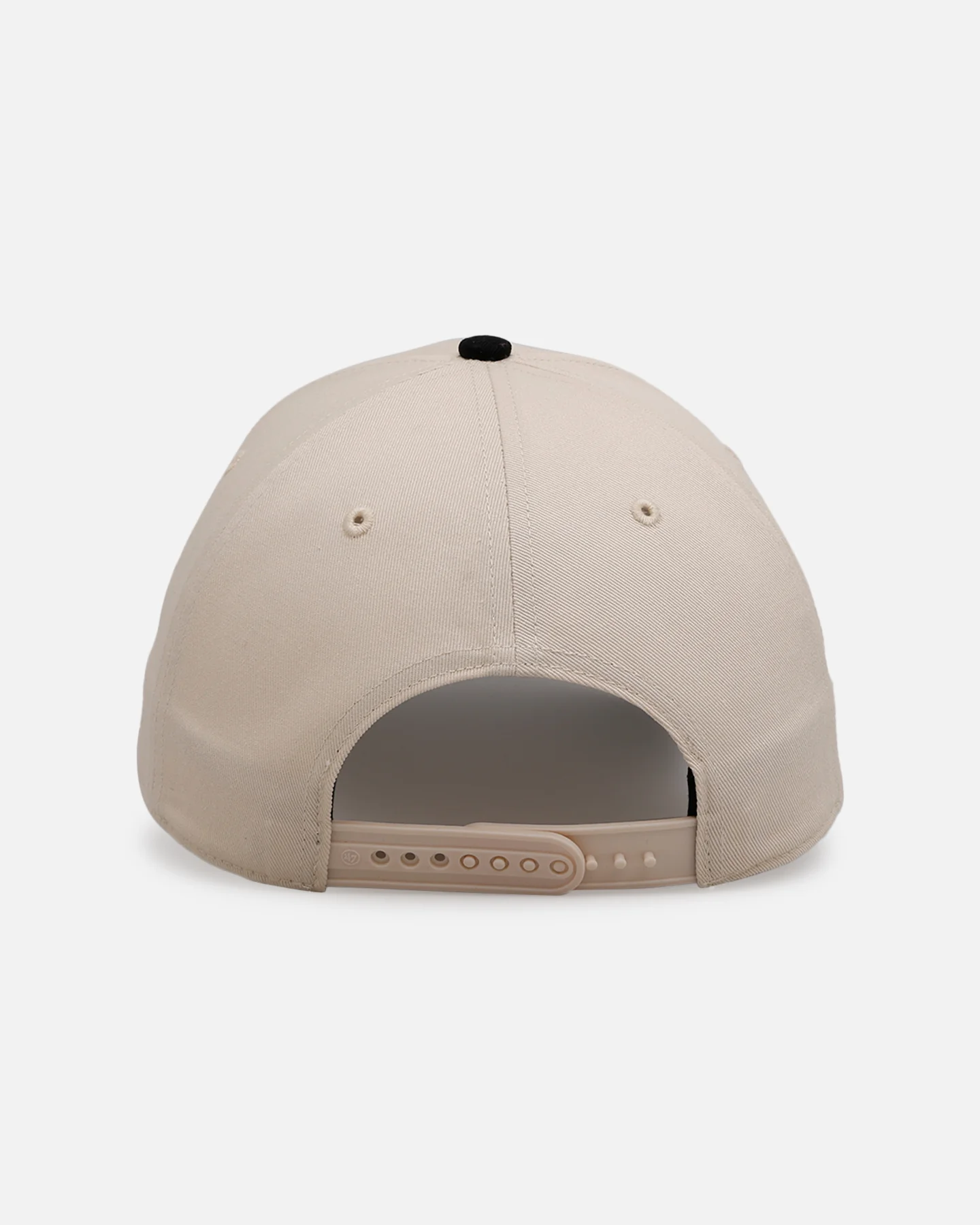 47 Brand Los Angeles Angels 'Herringbone' 47 Offside Snapback Natural/Black - Image 2