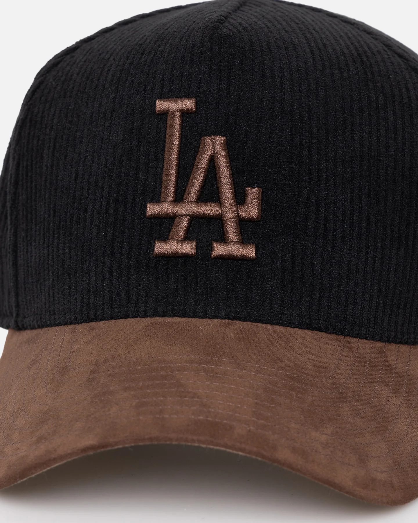 47 Brand Los Angeles Dodgers 'Black Barren' 47 Offside DT Snapback Black - Image 2