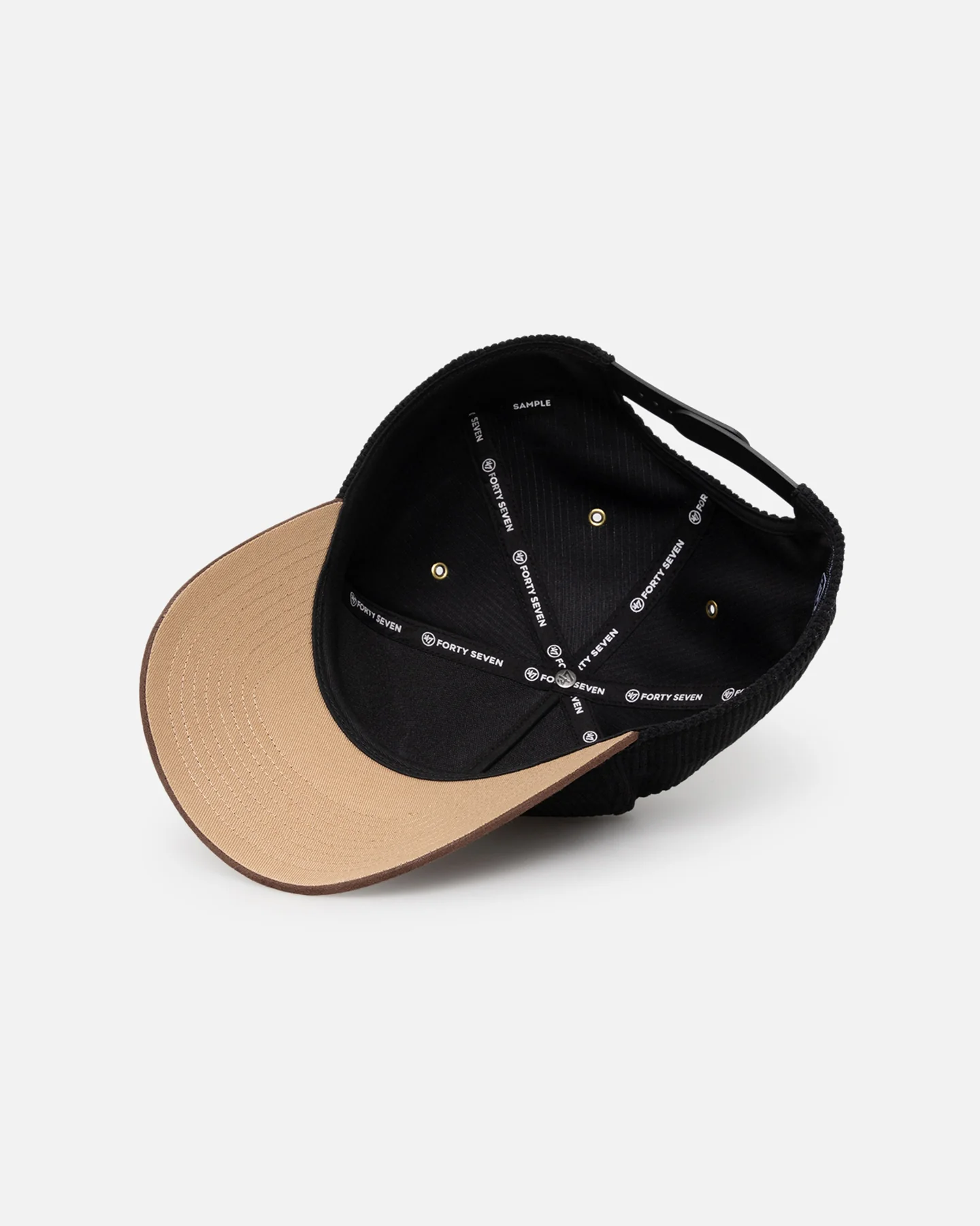 47 Brand Los Angeles Dodgers 'Black Barren' 47 Offside DT Snapback Black - Image 7