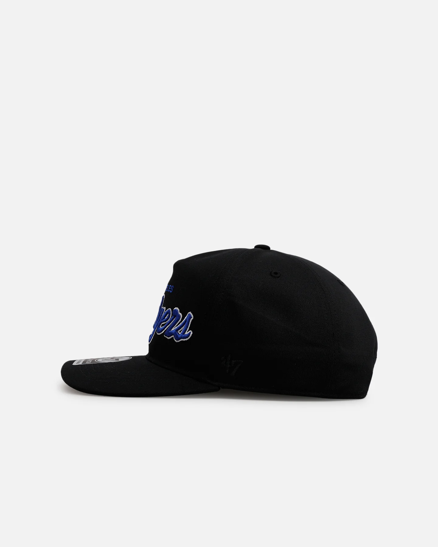 47 Brand Los Angeles Dodgers 'Black Dome Script' 47 Hitch Snapback Black - Image 4
