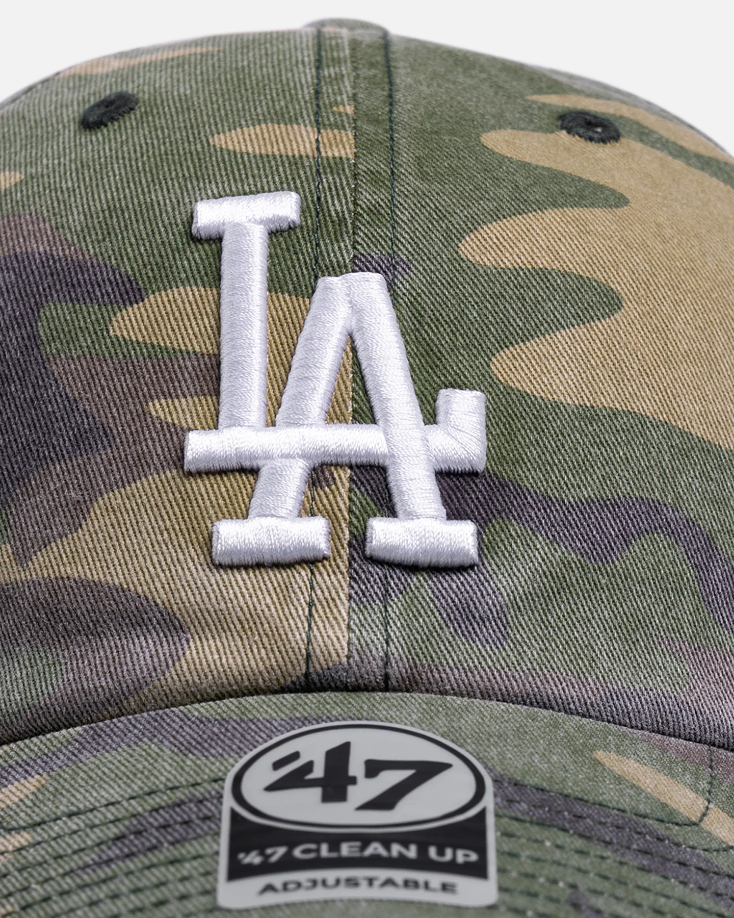 47 Brand Los Angeles Dodgers 'Camo' 47 Clean Up Strapback Camo - Image 5