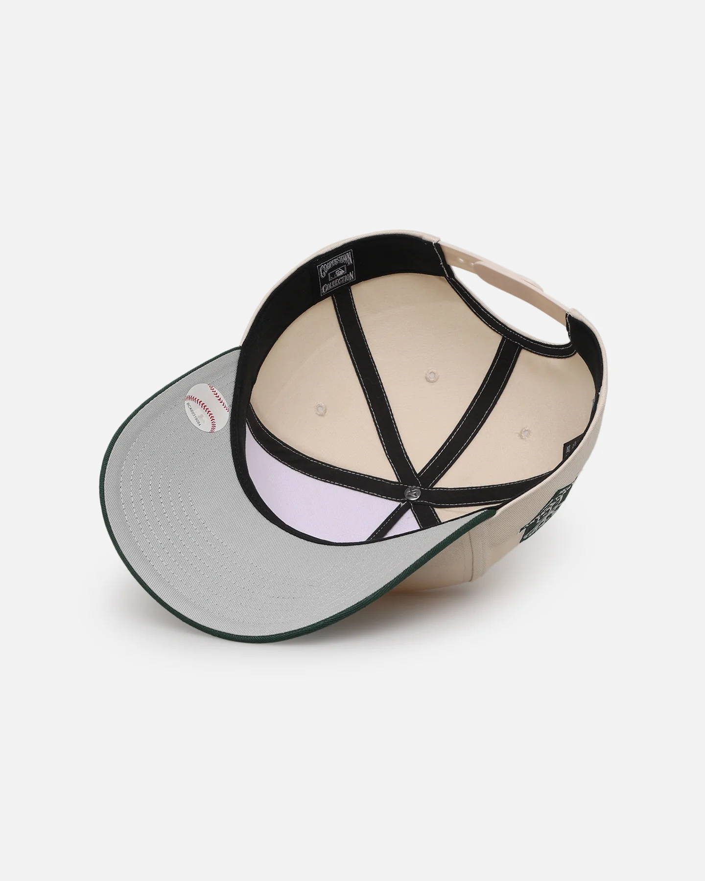 47 Brand Los Angeles Dodgers 'Two-Tone Dodgers' 47 MVP DT Snapback Natural/Dark Green - Image 6