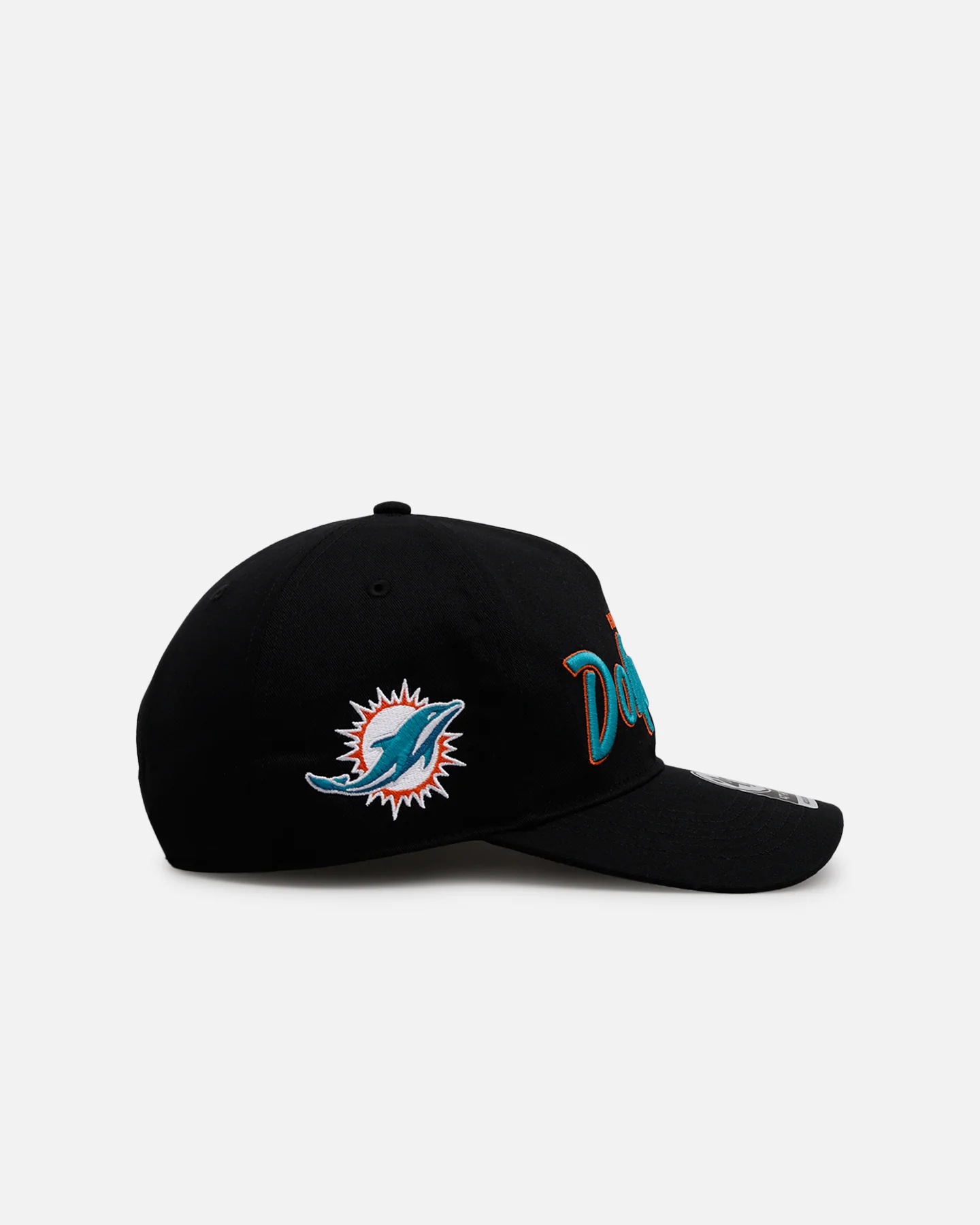 47 Brand Miami Dolphins 'Black Dome Script' 47 Hitch Snapback Black - Image 3