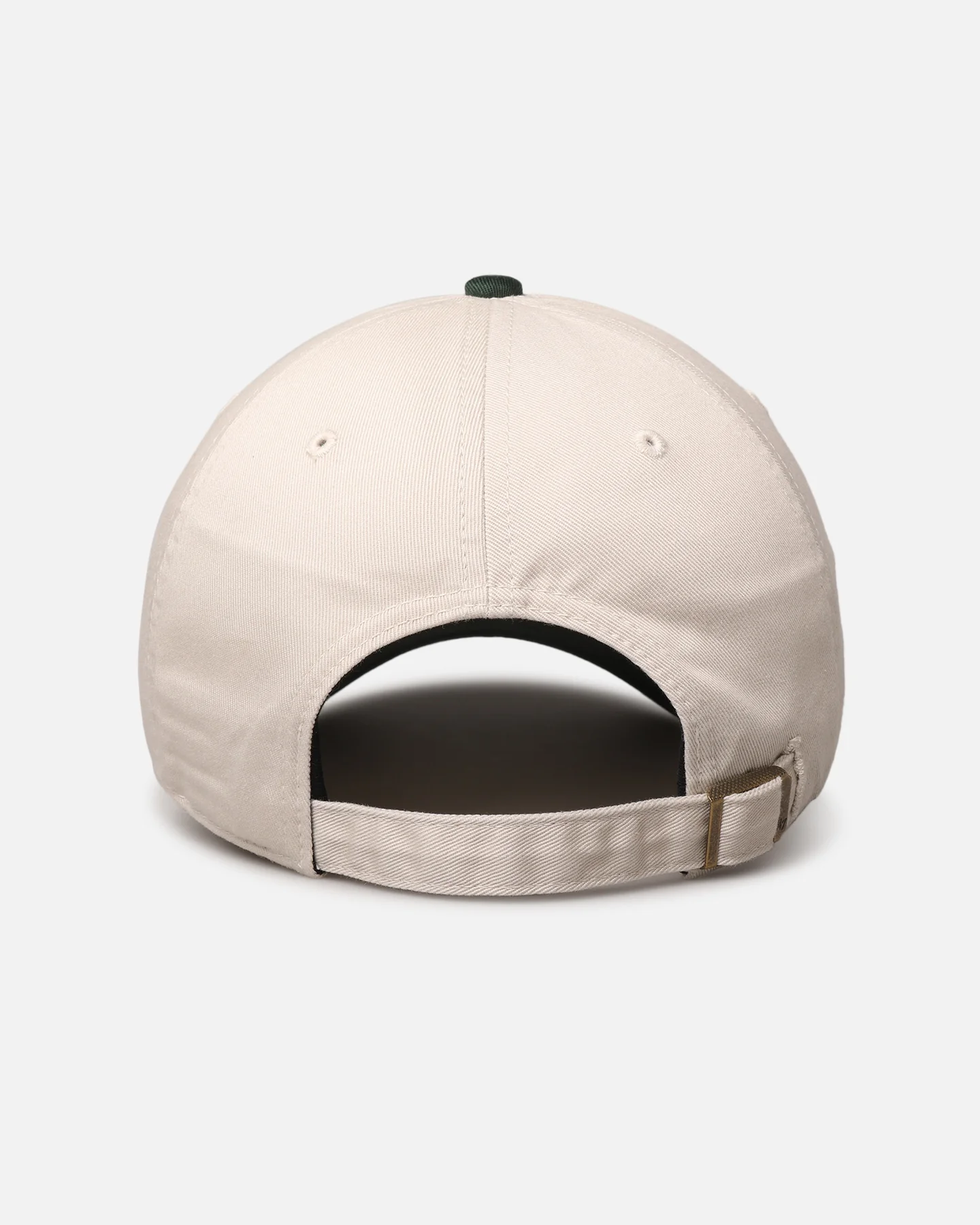 47 Brand Nascar 47 Clean Up Strapback Bone/Dark Green - Image 2