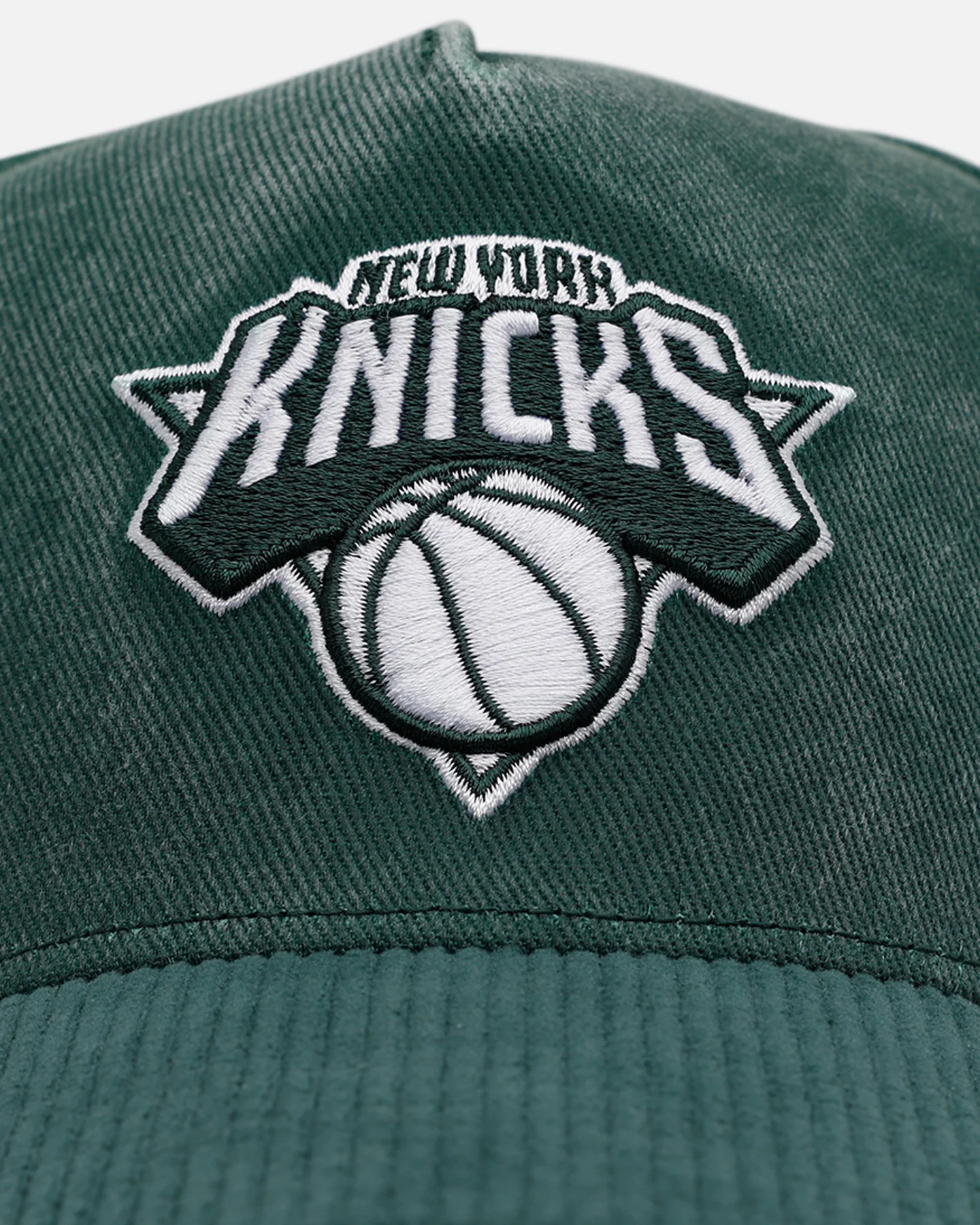 47 Brand New York Knicks 'Apollo Cord Dark Green' 47 Offside Snapback Dark Green - Image 5