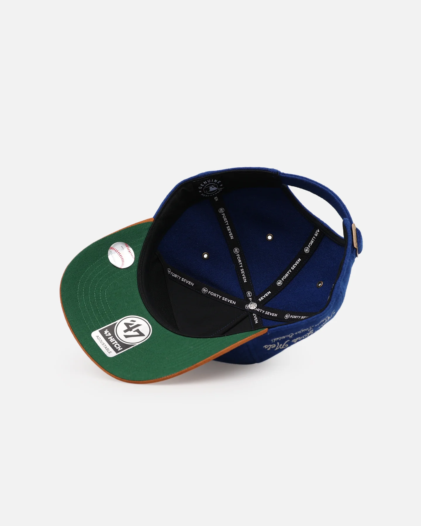 47 Brand New York Mets 'Golden Age' 47 Hitch Strapback Royal - Image 6