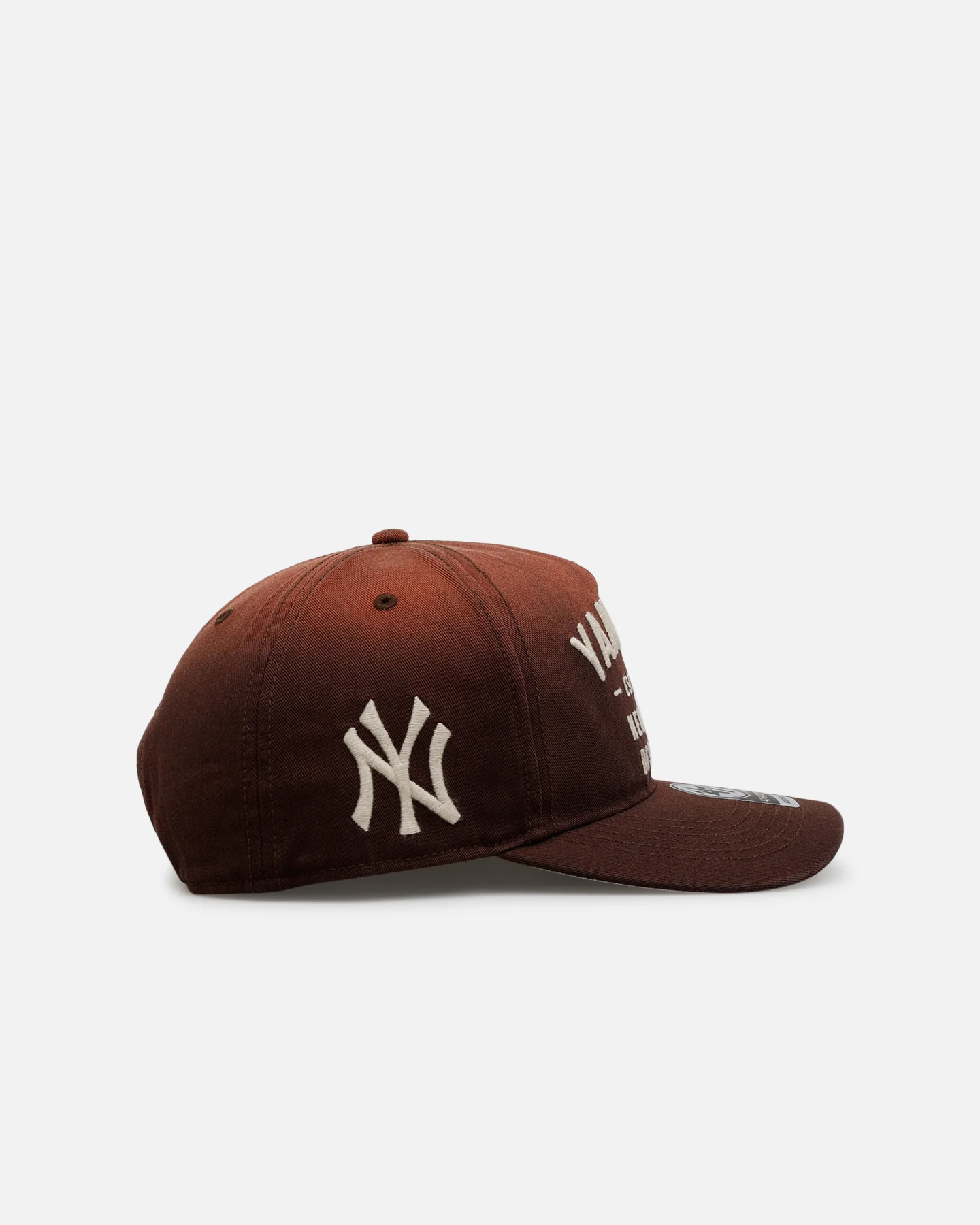 47 Brand New York Yankees 'Dusted' 47 Hitch Snapback Brown - Image 3