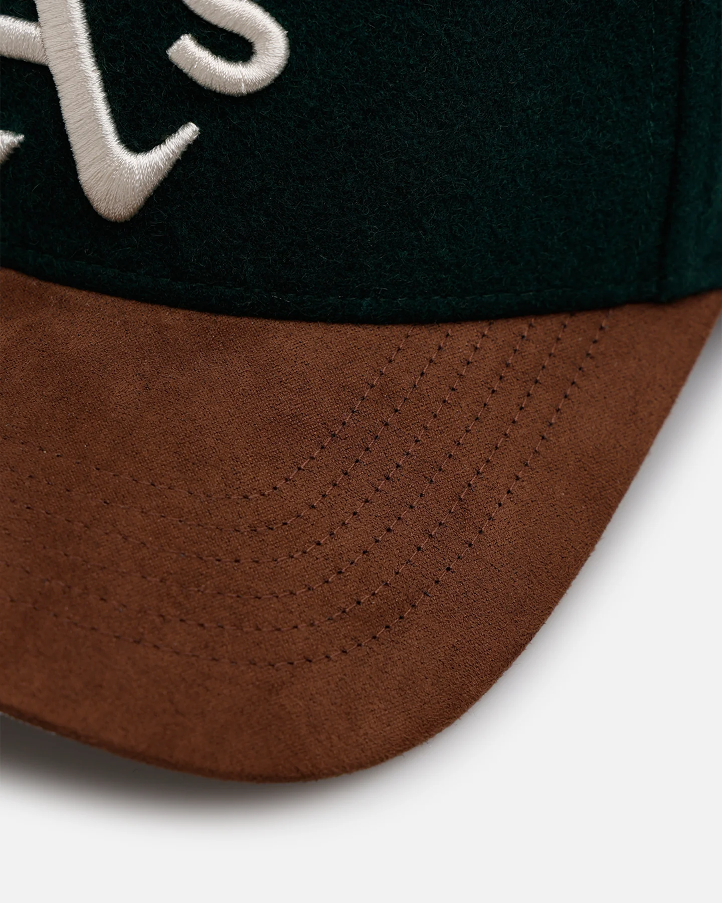 47 Brand Oakland Athletics 'Fall Leaves' 47 Offside Snapback Green/Brown - Image 2