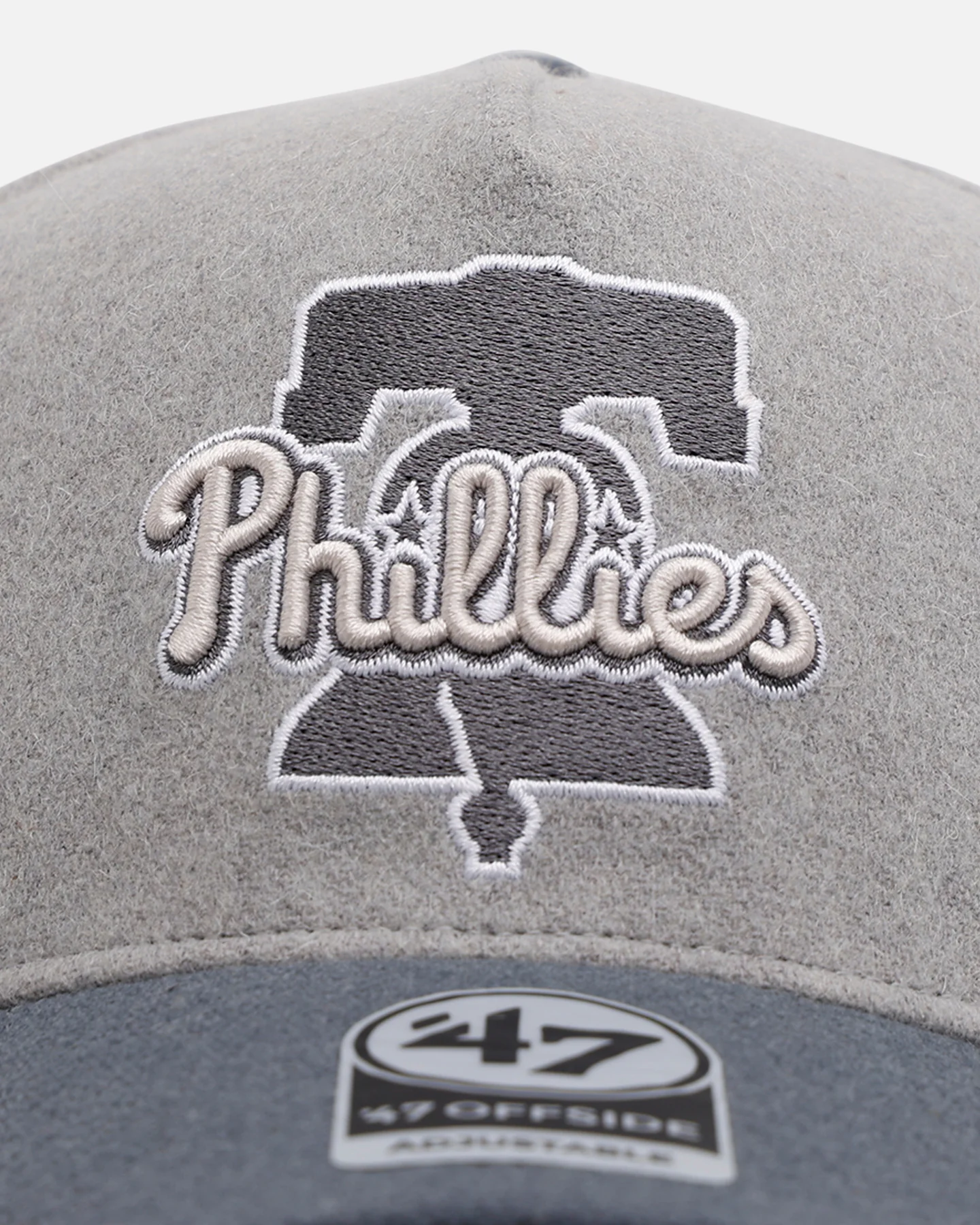 47 Brand Philadelphia Phillies 'Shades Of Gray' 47 Offside Snapback Cement - Image 6