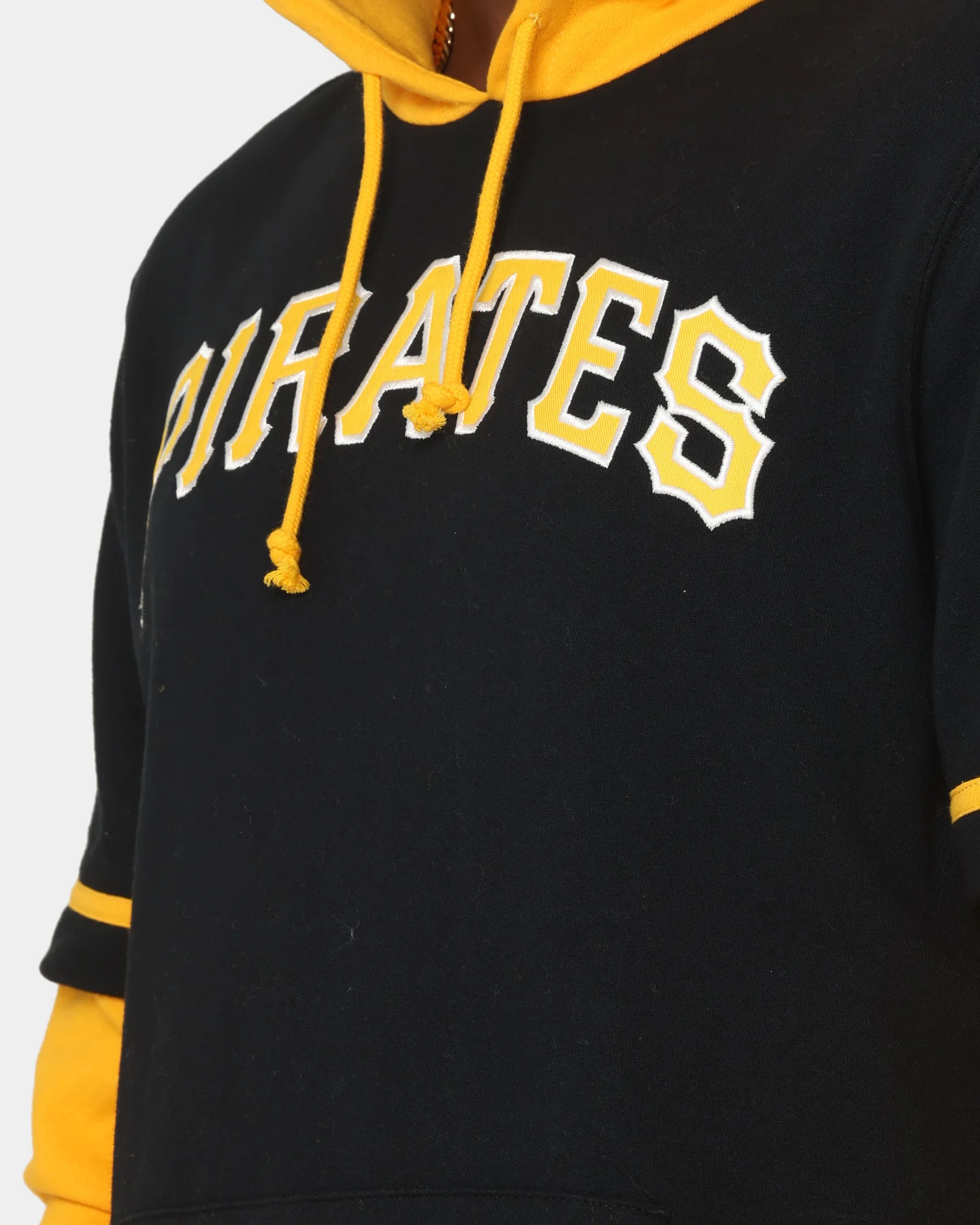 47 Brand Pittsburg Pirates Shortstop Hoodie Jet Black - Image 9