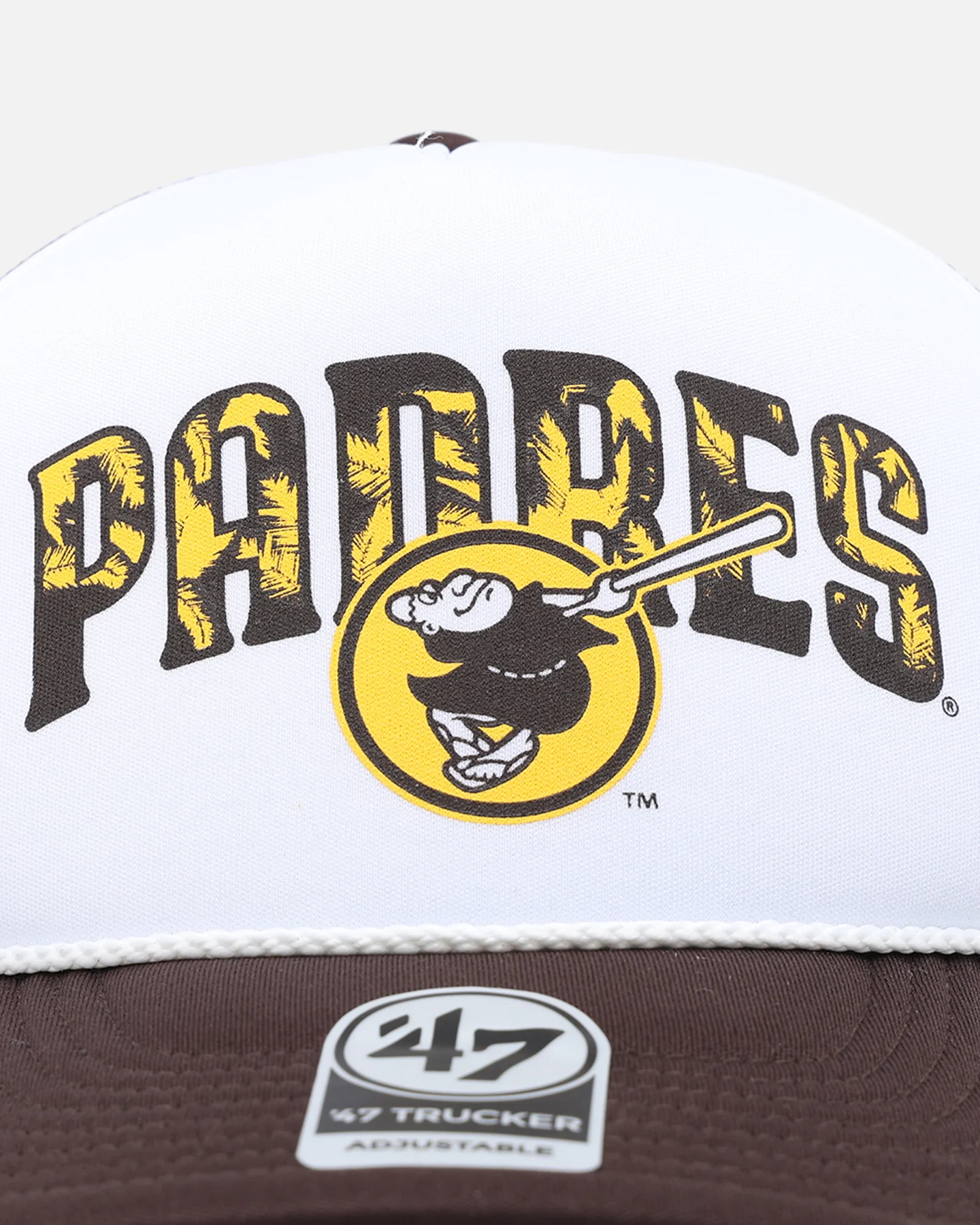 47 Brand San Diego Padres '47 Region Foam Trucker Snapback Navy - Image 5