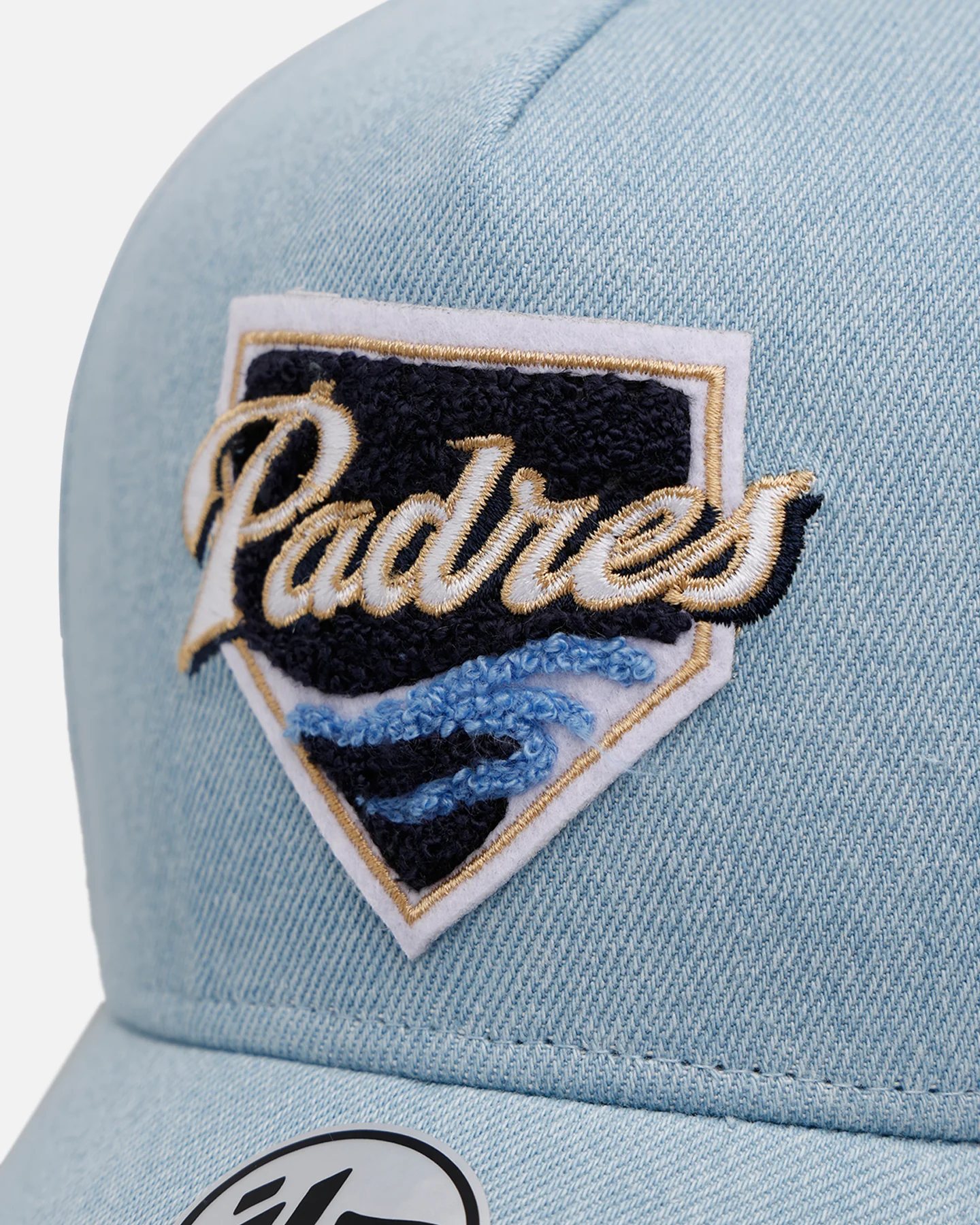 47 Brand San Diego Padres 'Denim Chenille' 47 Offside Snapback Denim - Image 7