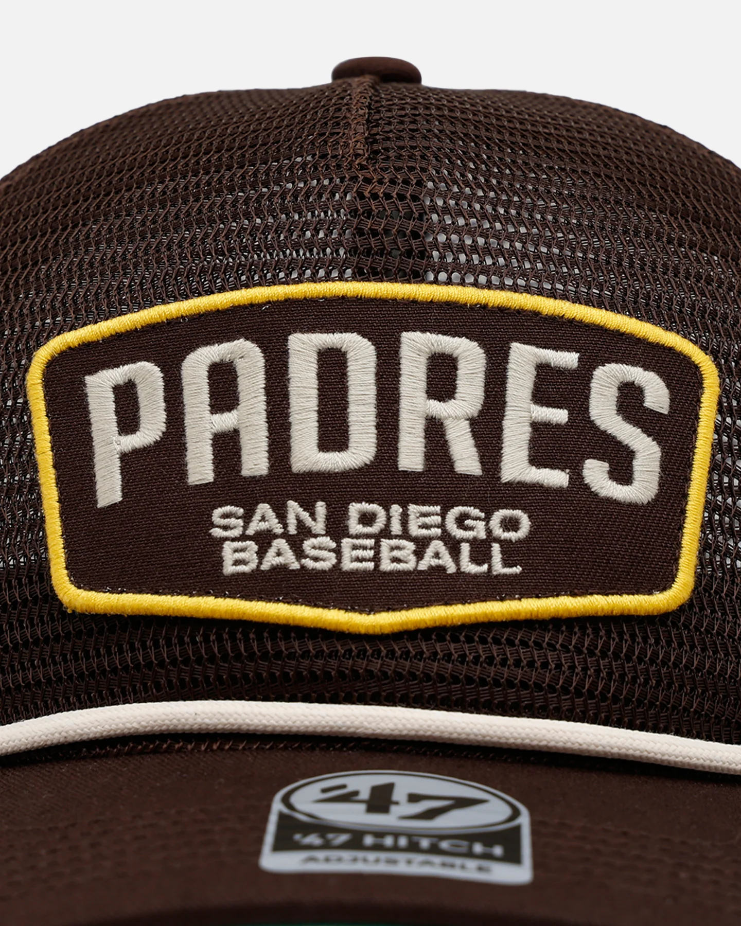 47 Brand San Diego Padres 'Mesh' Hitch Trucker Snapback Brown - Image 5