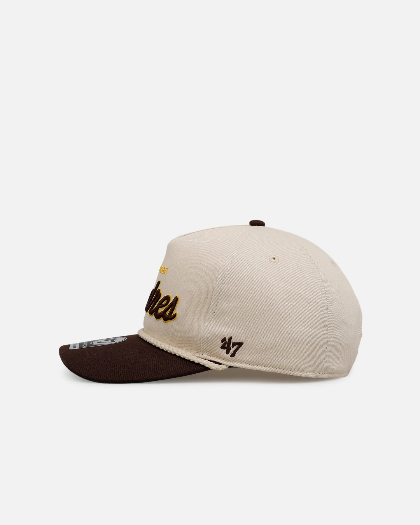 47 Brand San Diego Padres 'MLB Opening Day' Script Hitch Snapback Natural - Image 4