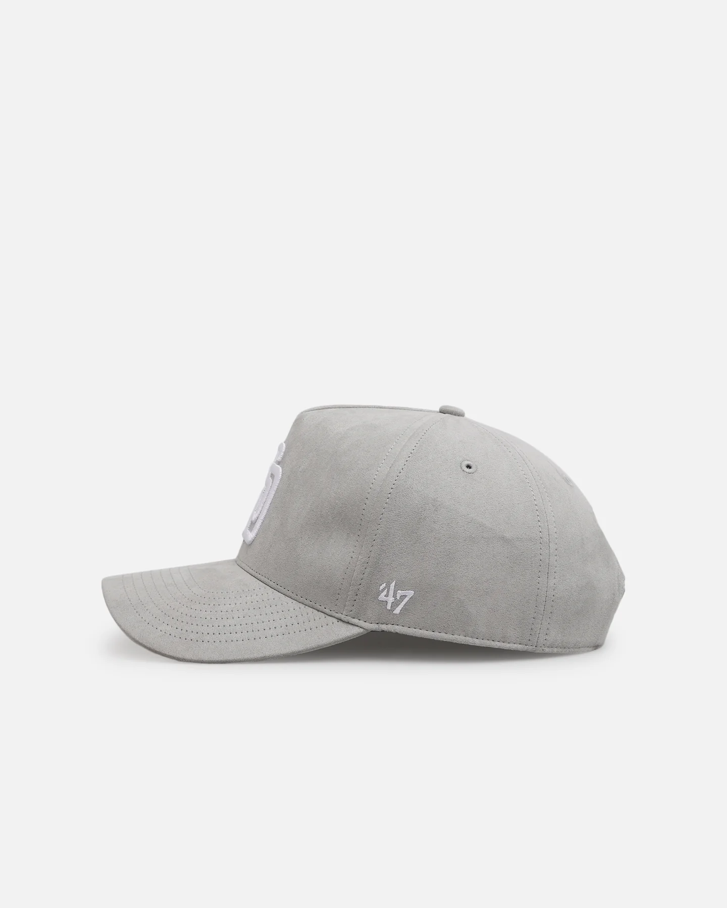 47 Brand San Diego Padres 'Ultrasuede' '47 MVP DT Strapback Gray/White - Image 4