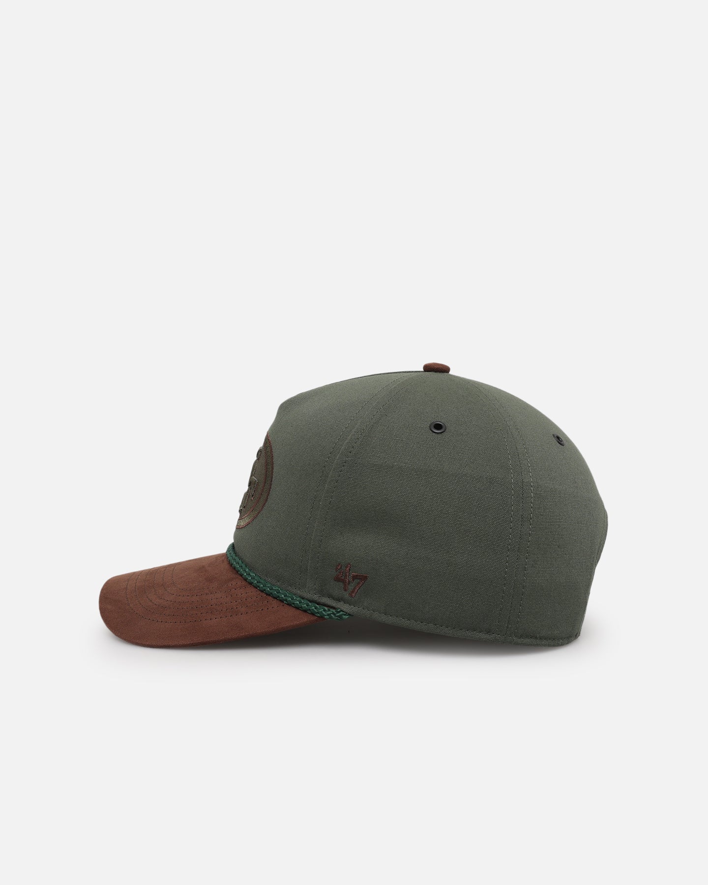 47 Brand San Francisco 49ers 'Bottle Green' Offside DT Snapback Bottle Green - Image 4