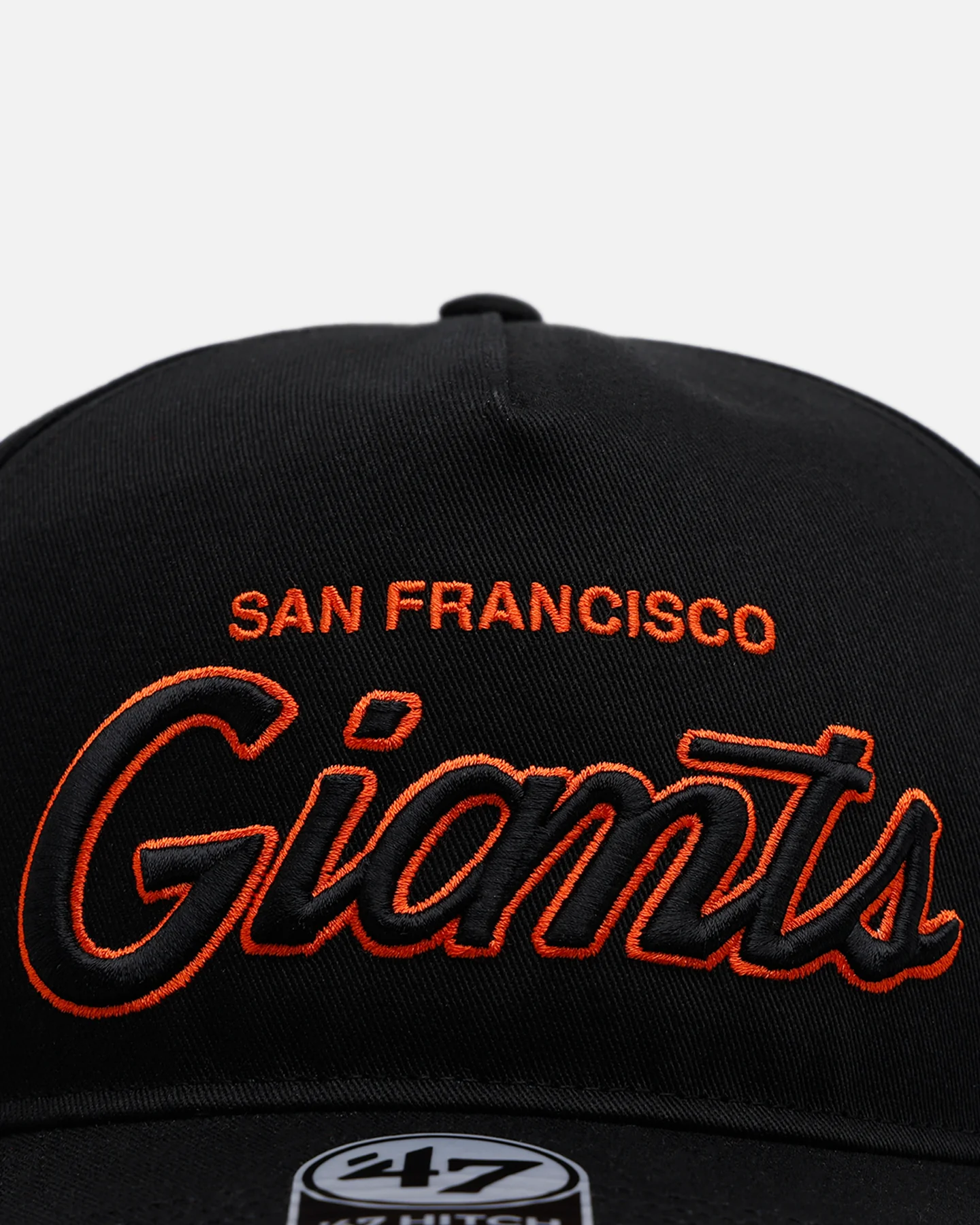 47 Brand San Francisco Giants 'Black Dome Script' 47 Hitch Snapback Black - Image 5