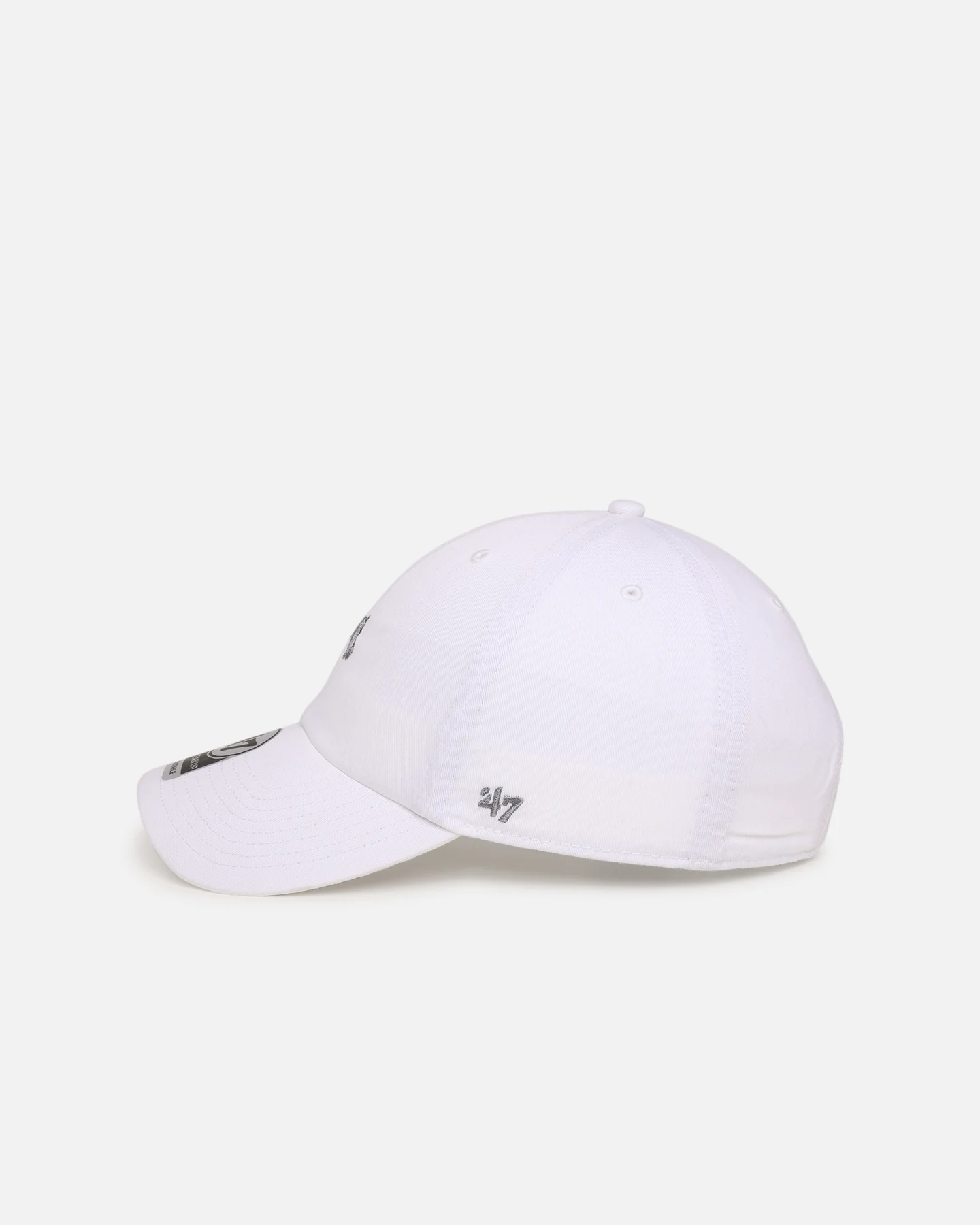 47 Brand Schnauzer 'Dog Collection' 47 Clean Up Strapback White - Image 4