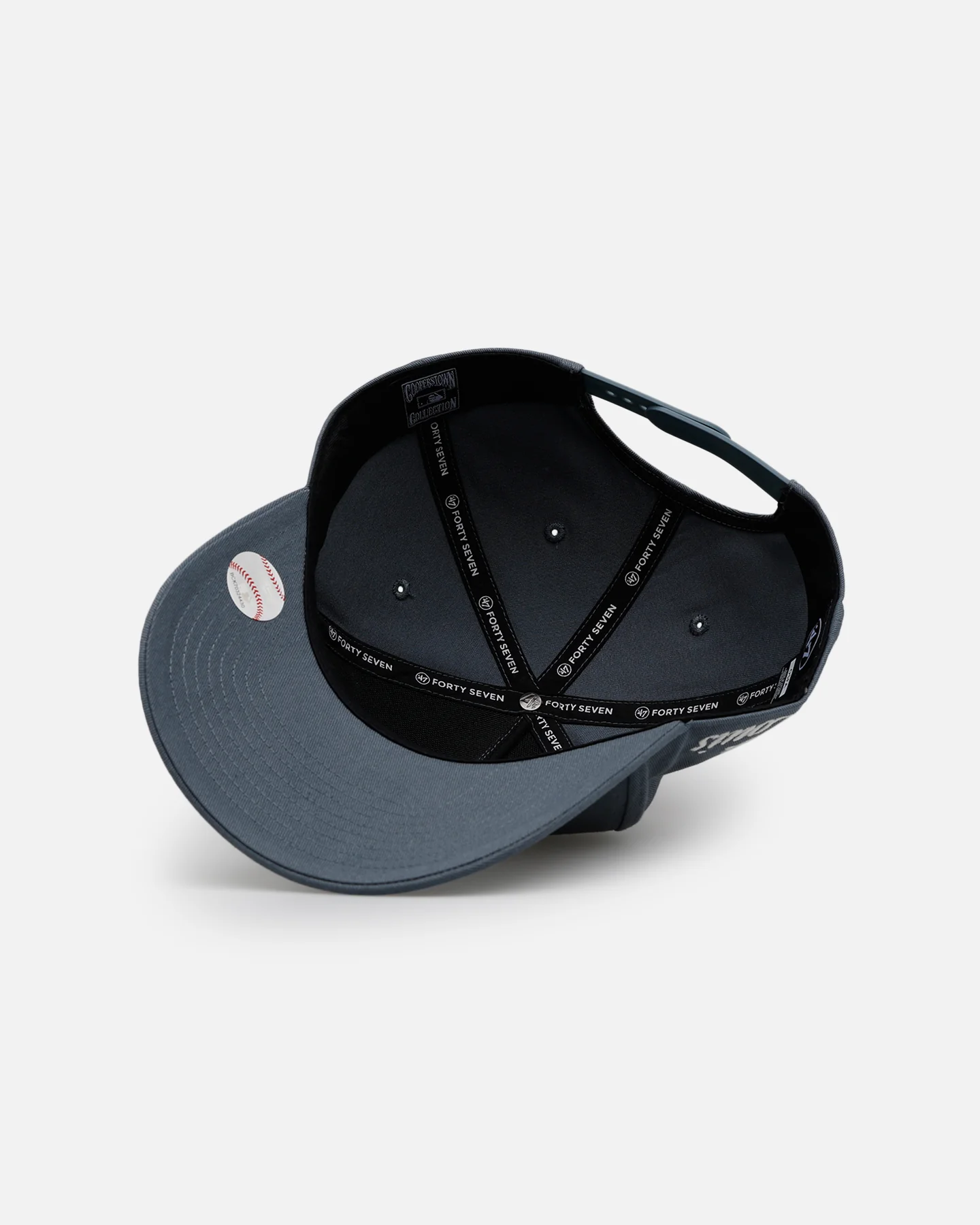 47 Brand St. Louis Cardinals 'Contemporary Basics' Offside DT Snapback Dark Grey - Image 6