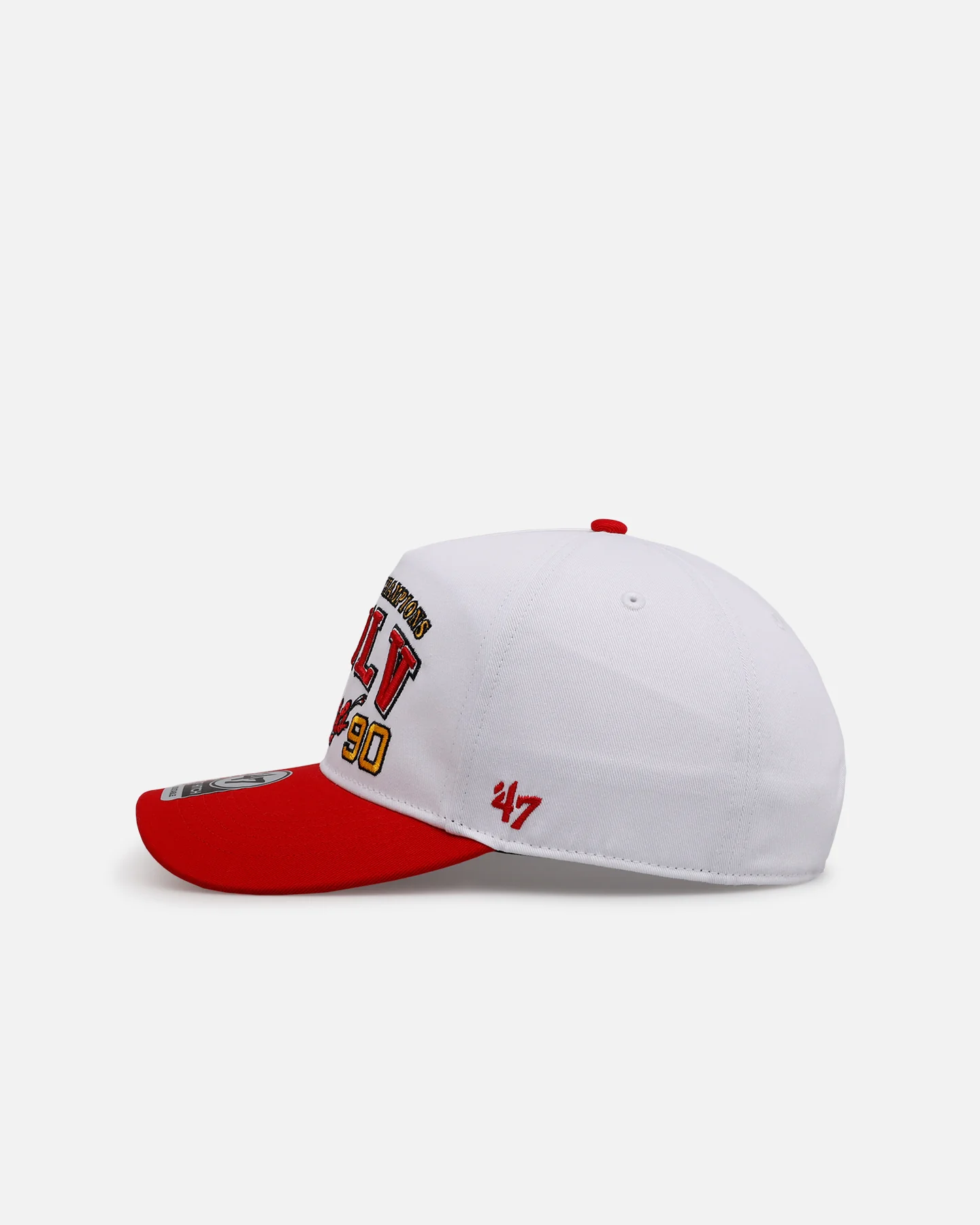 47 Brand UNLV 1990 'March Madness' Hitch Snapback White/Red - Image 4