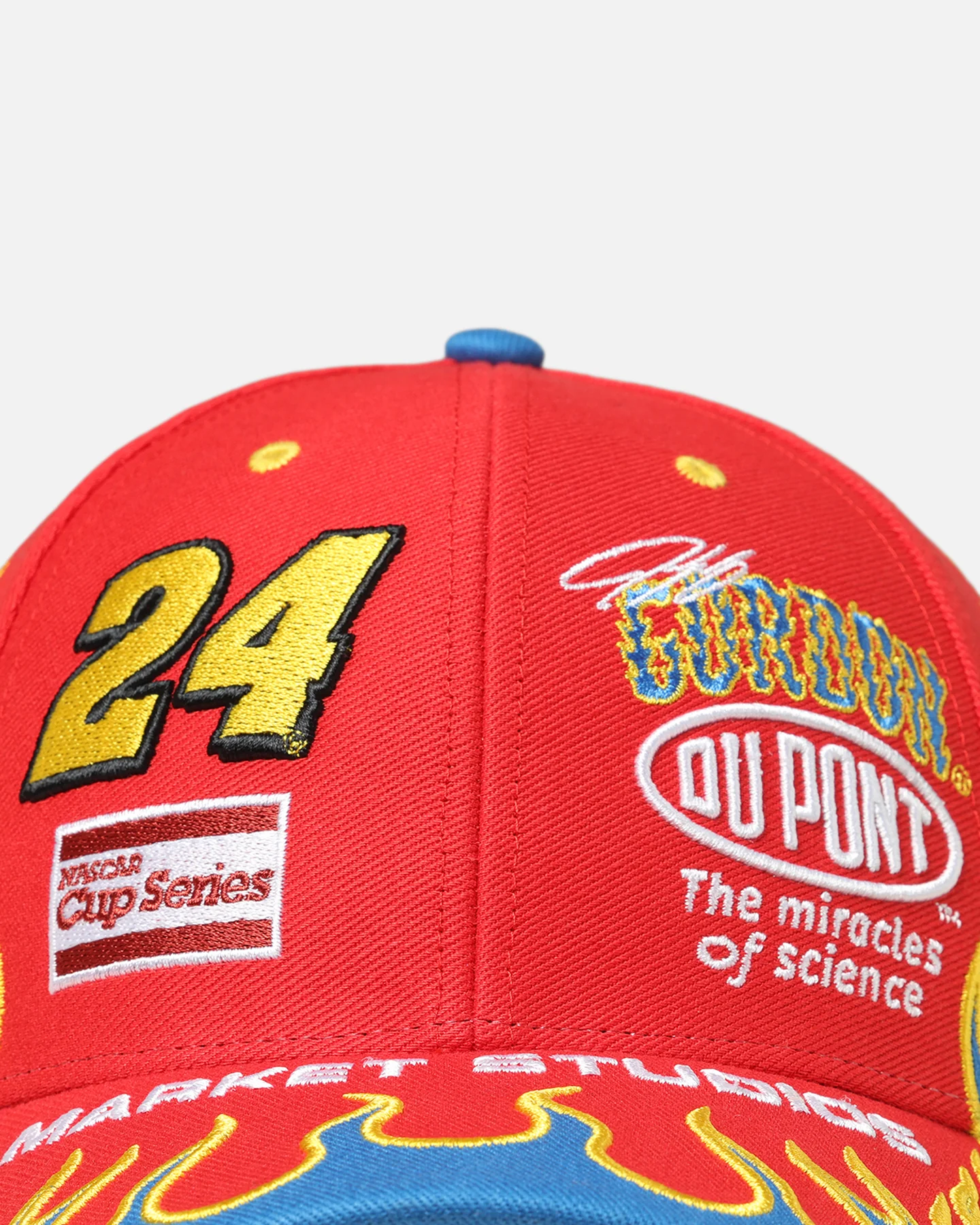47 Brand X Market Studios 'Flames' 47 MVP Strapback Torch Red - Image 5