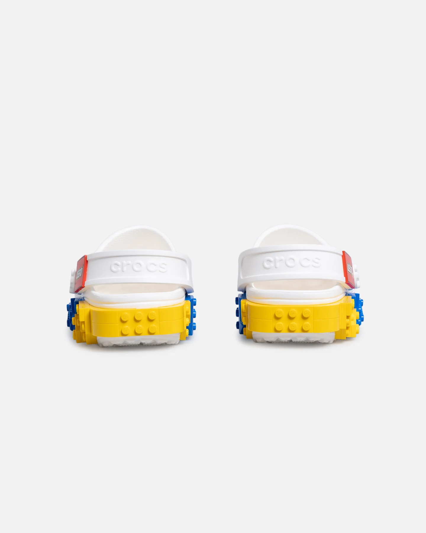 Crocs X LEGO® 4LW System Clog White/Blue/Yellow - Image 3