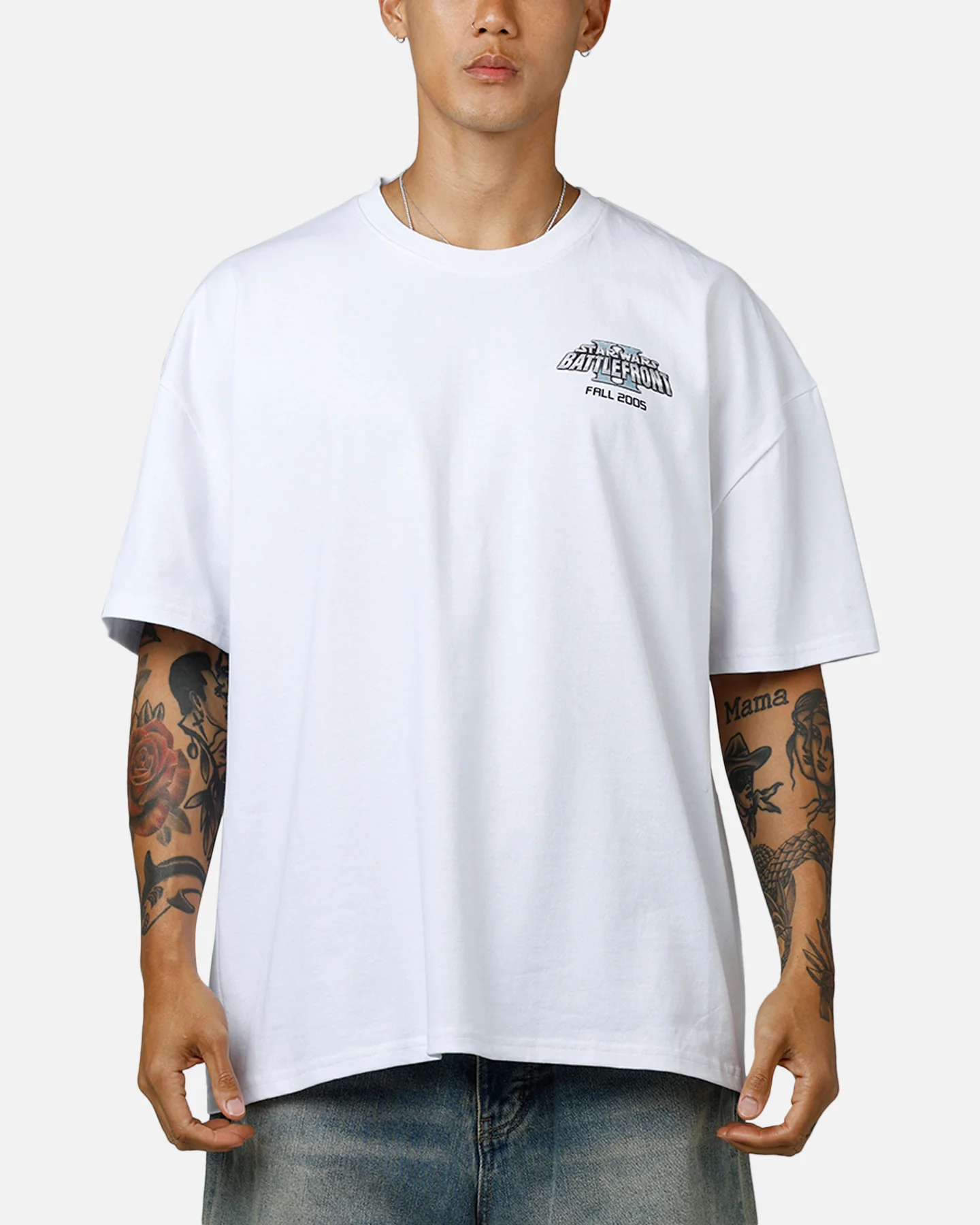 73Studio Star Wars Boba Fett Battlefront II T-Shirt White - Image 2