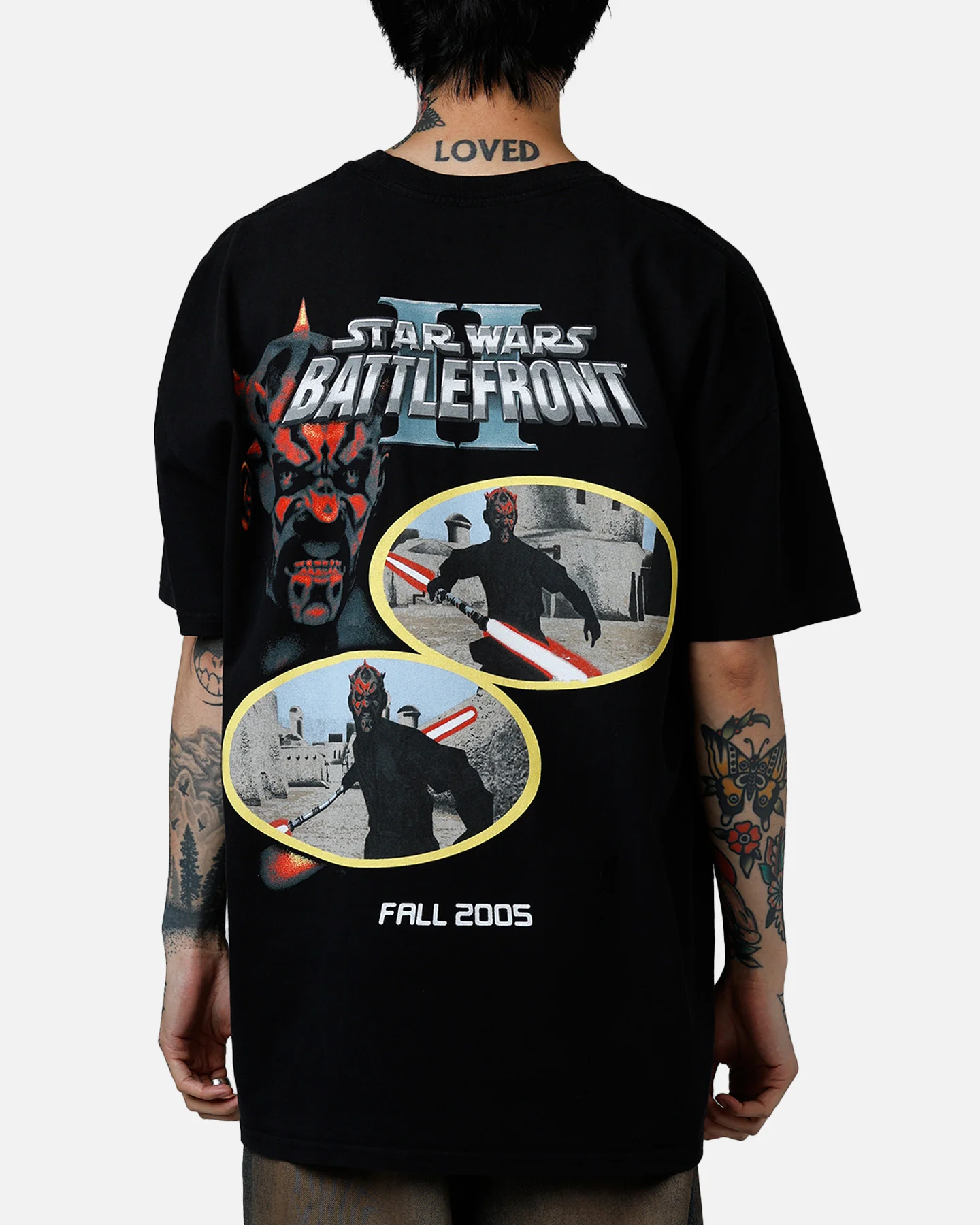 73Studio Star Wars Darth Maul Battlefront II T-Shirt Black