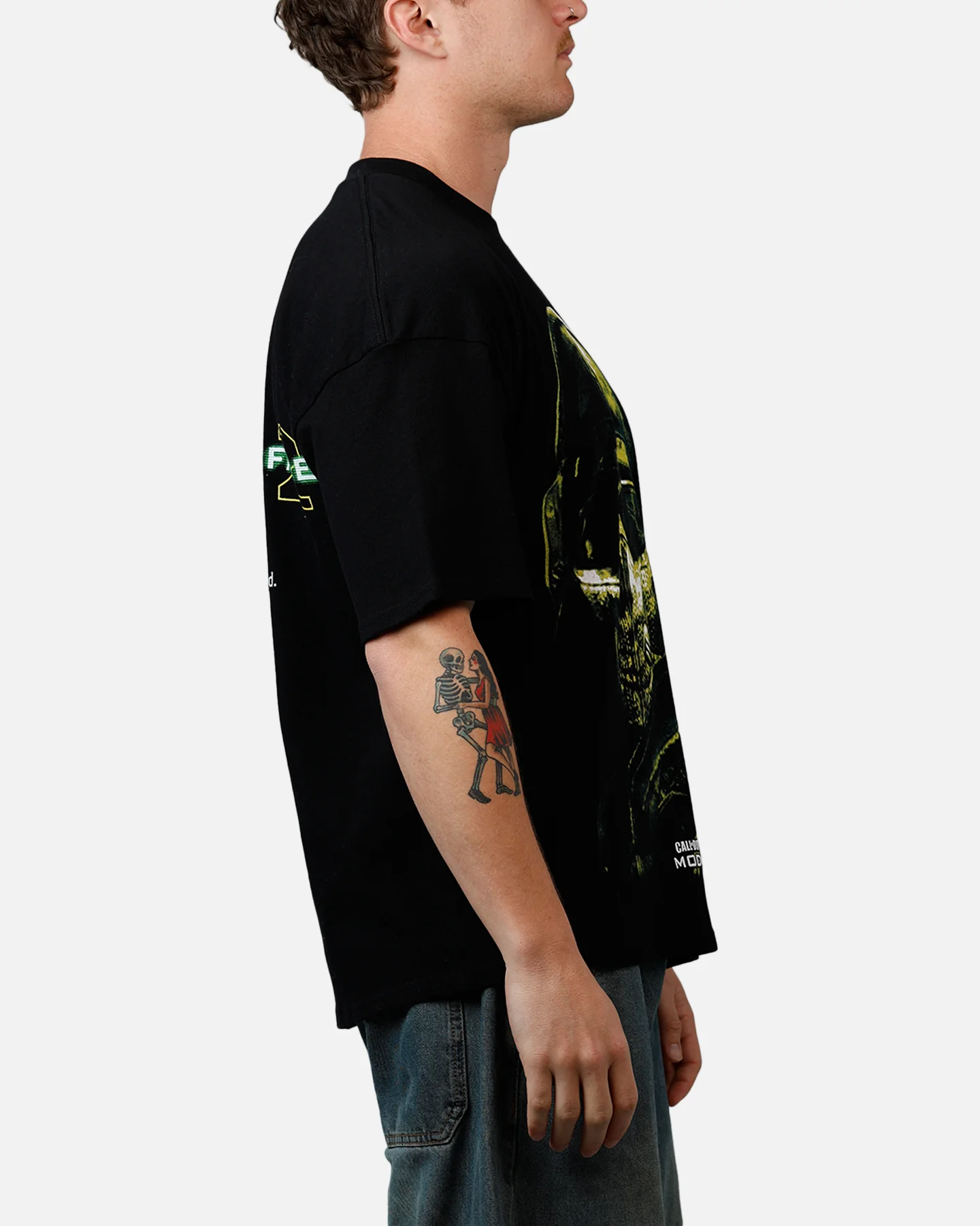 73 Studio X Call Of Duty Modern Warfare II Ghost T-Shirt Black - Image 4