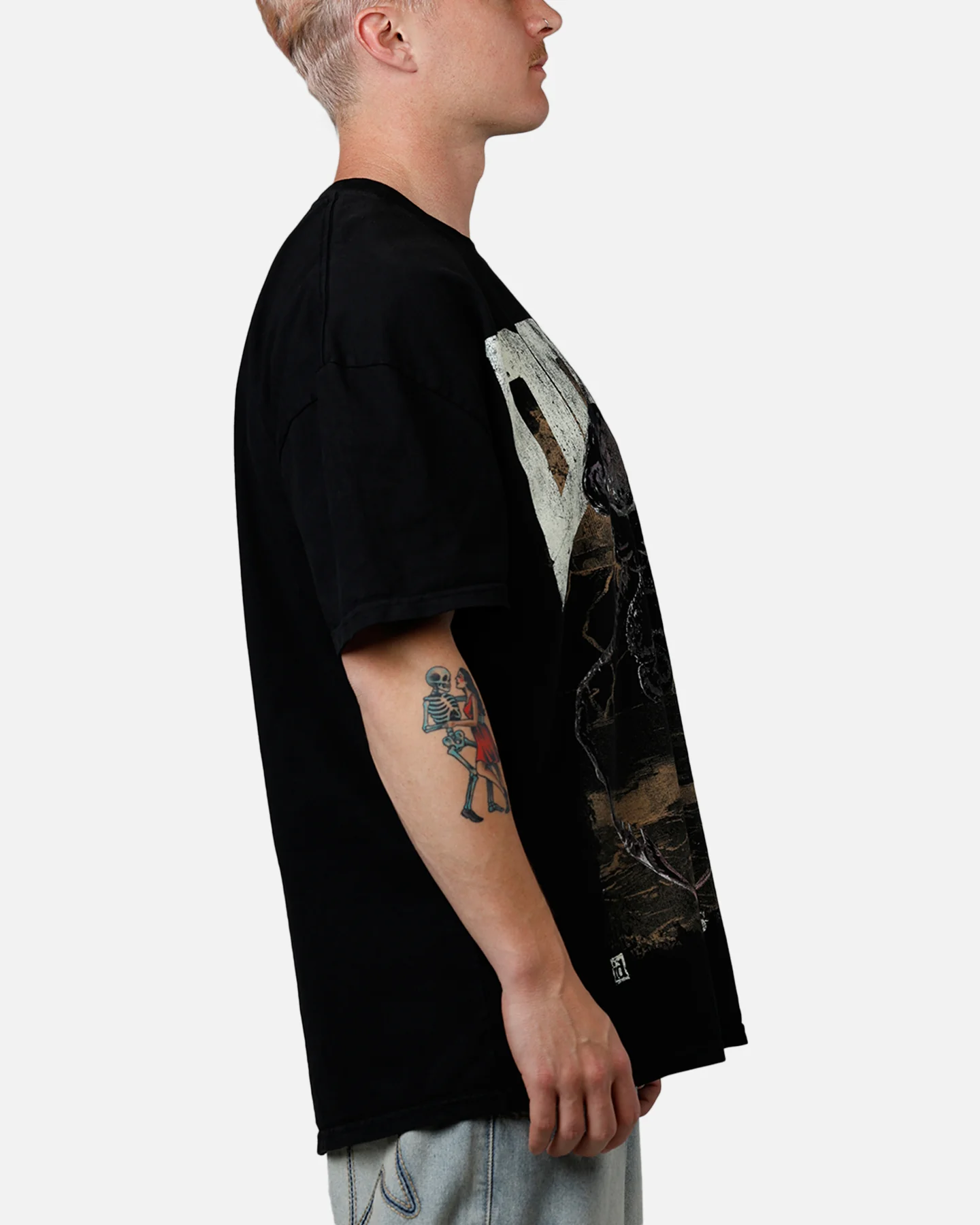 73Studio X DOOM: The Dark Ages Cacodemon Metal T-Shirt Black - Image 4