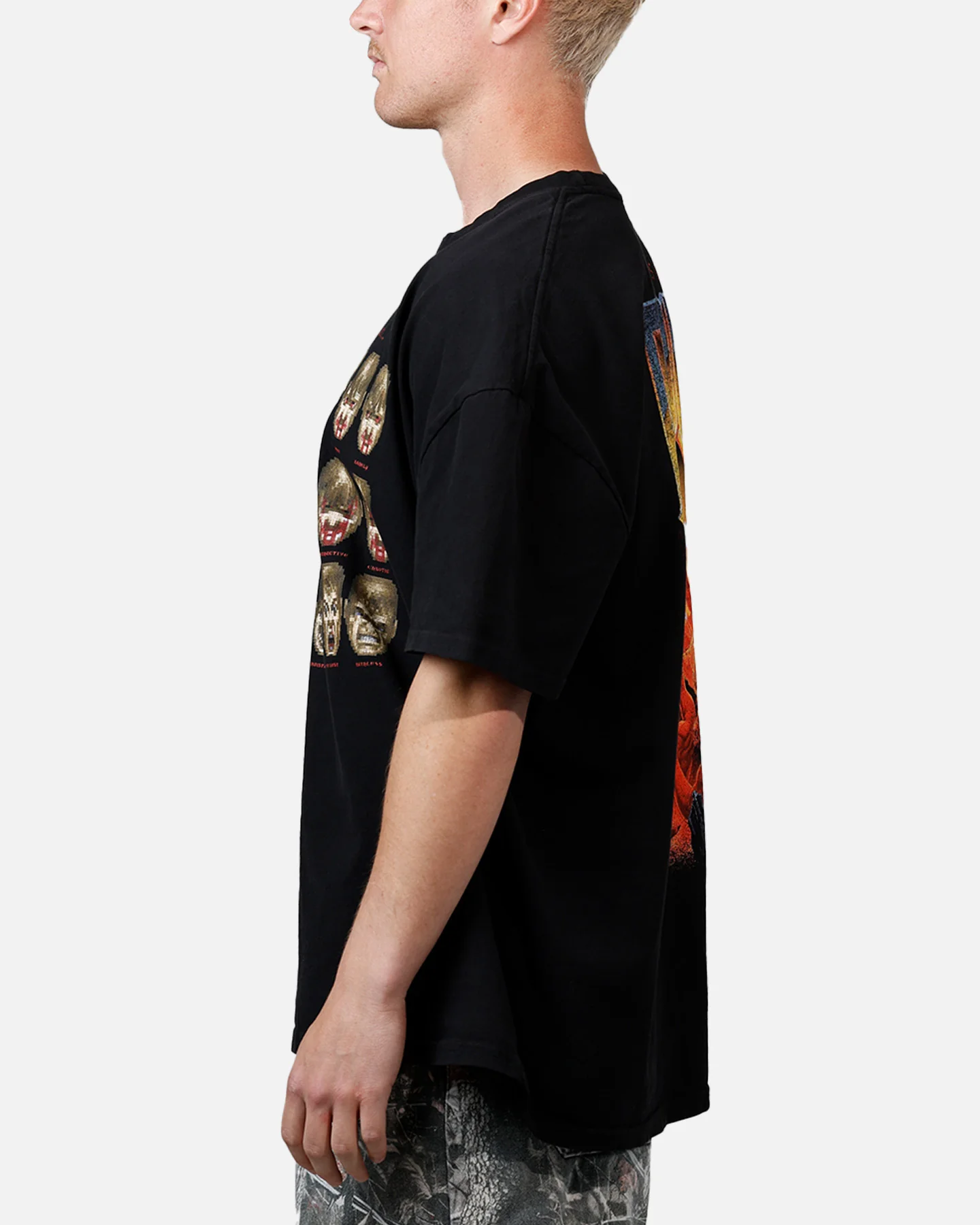 73Studio X DOOM Today I Feel T-Shirt Black - Image 5