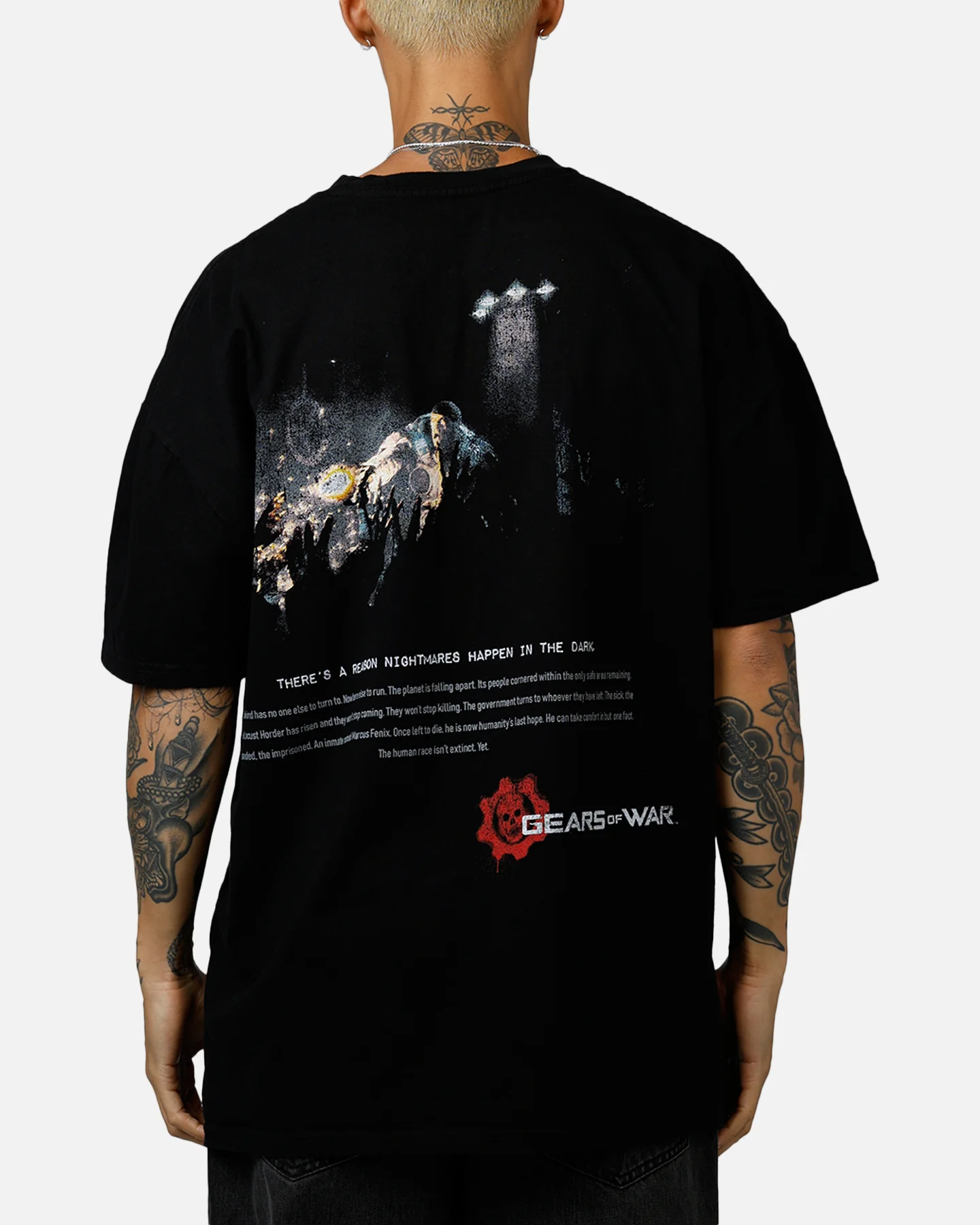 73Studio X Gears Of War '06 Mad World T-Shirt Black - Image 2